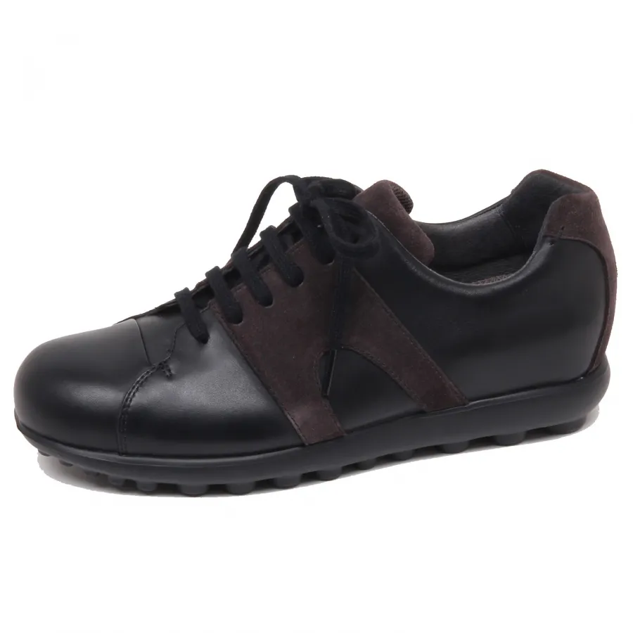 F0702 sneaker donna black/brown CAMPER PELOTAS MISTOL scarpe shoe woman