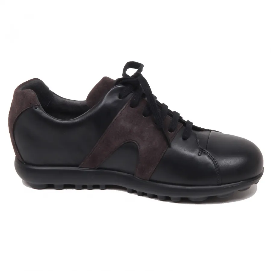 F0702 sneaker donna black/brown CAMPER PELOTAS MISTOL scarpe shoe woman