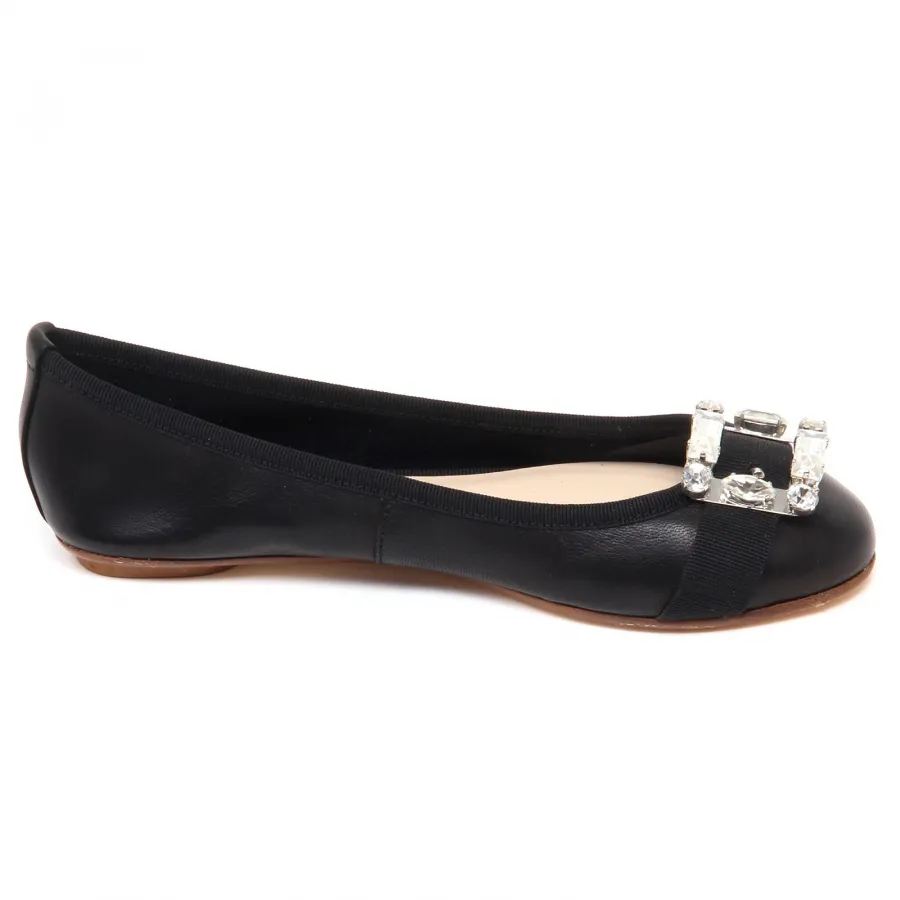 F3732 ballerina donna black ANNA BAIGUERA ANNETTEFLEX scarpe shoe woman