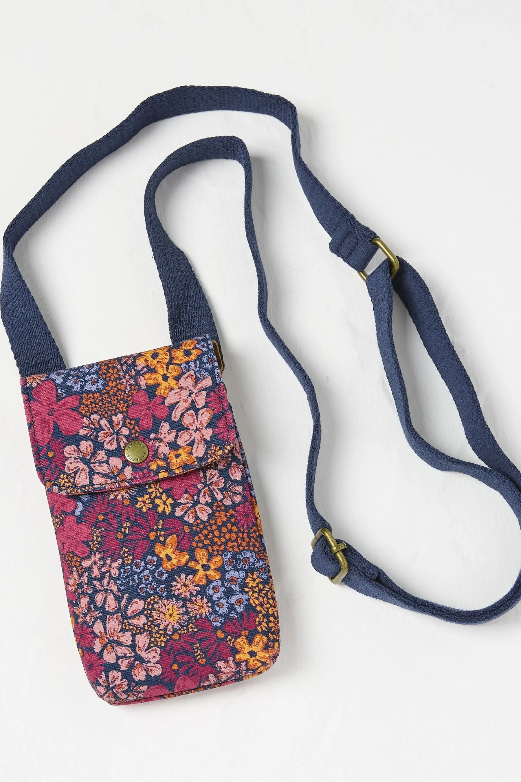 FatFace - Borsa con Floreale per telefono in tela