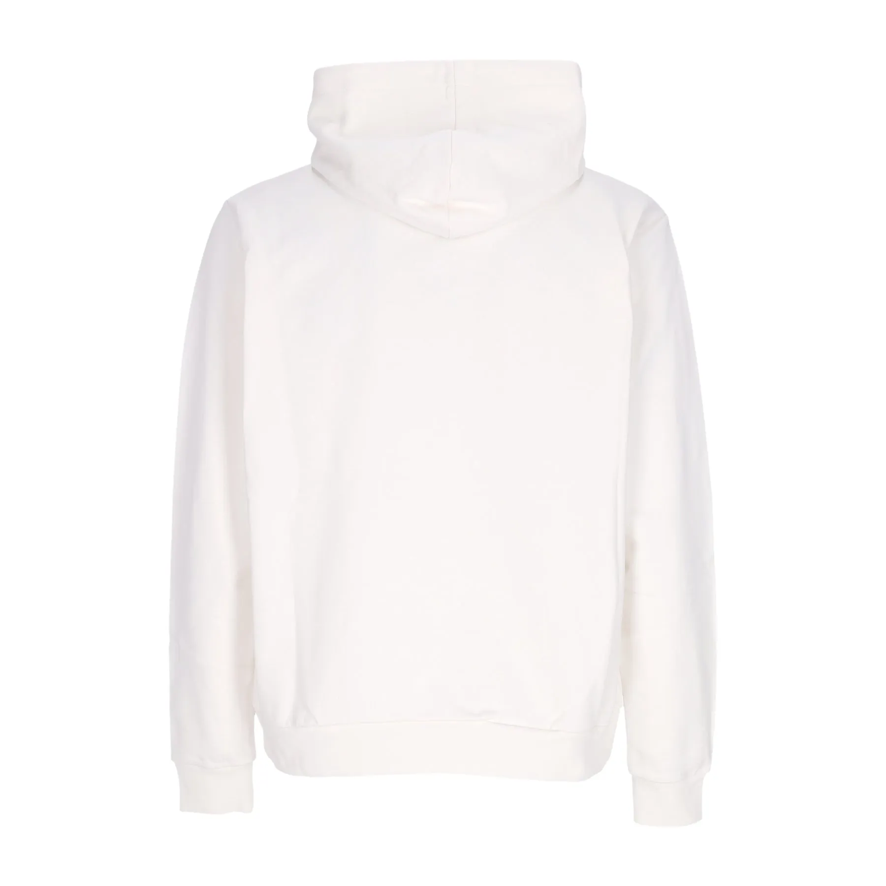 Felpa Leggera Cappuccio Uomo Bicolor Lightning Print Hoodie White