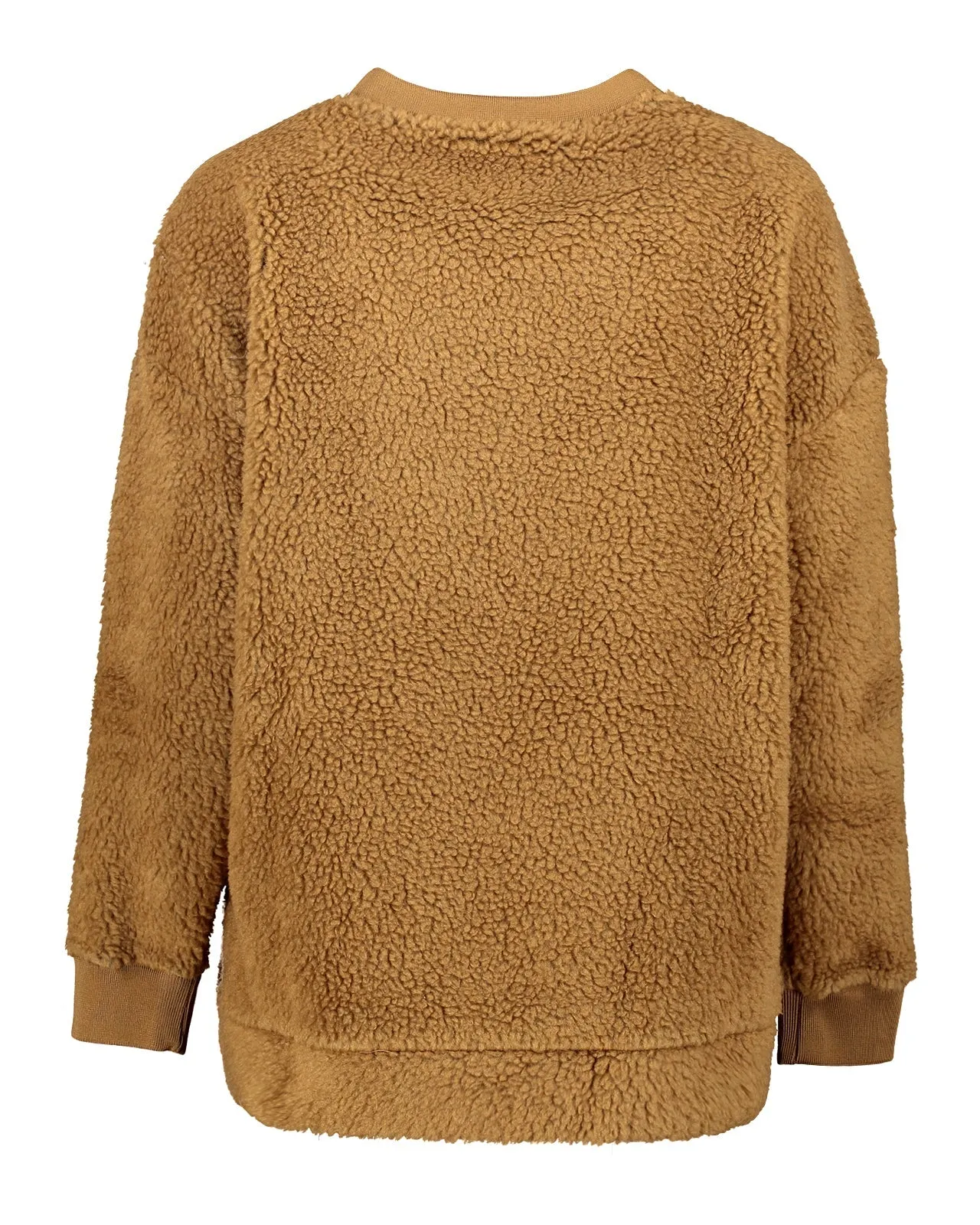 Felpa Ribera teddy caramel