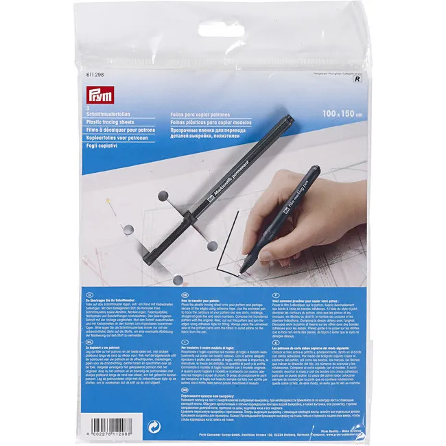 Fogli per la copiatura di modelli con biro - Prym