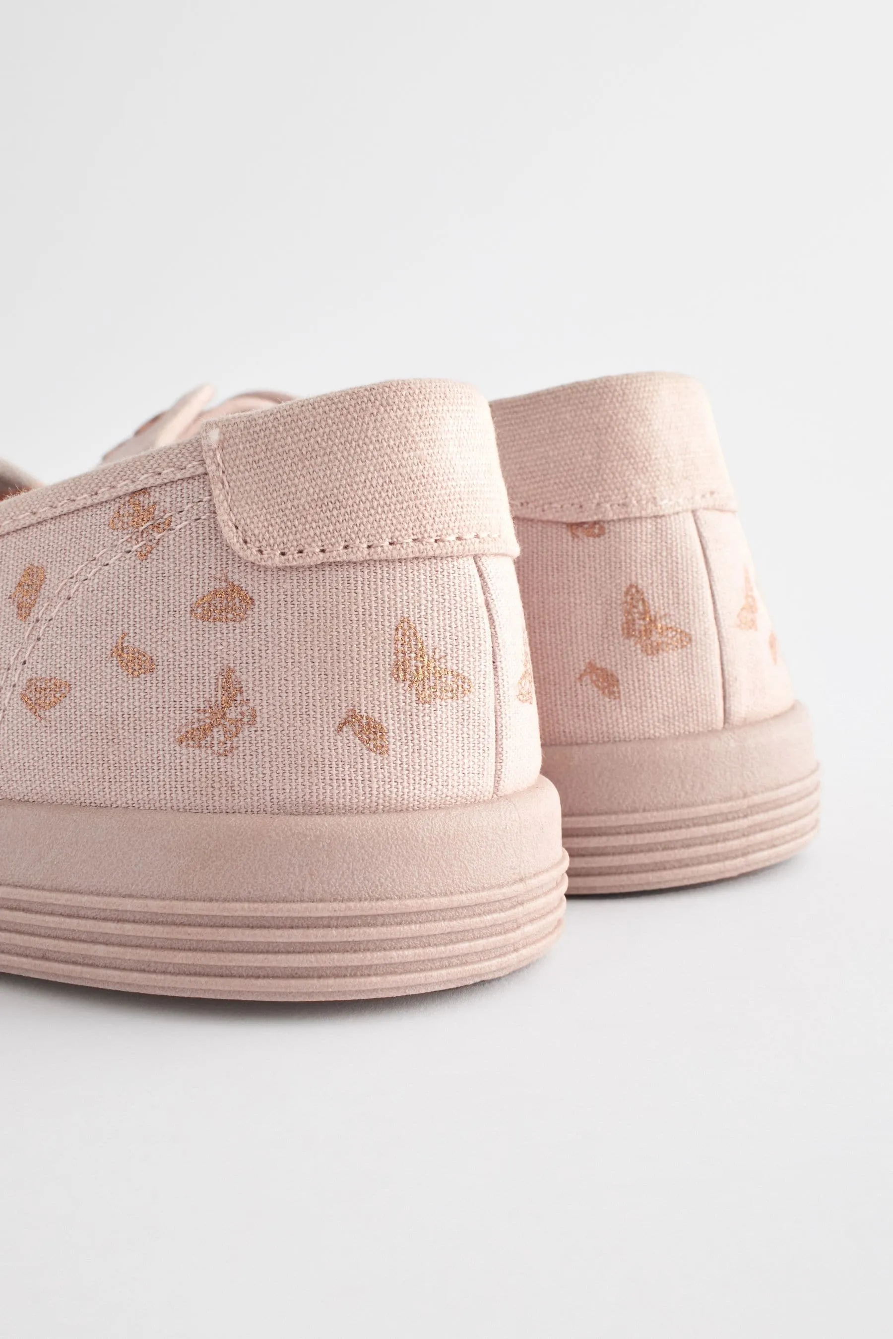 Forever Comfort® - Scarpe da ginnastica senza lacci in tela ricamate