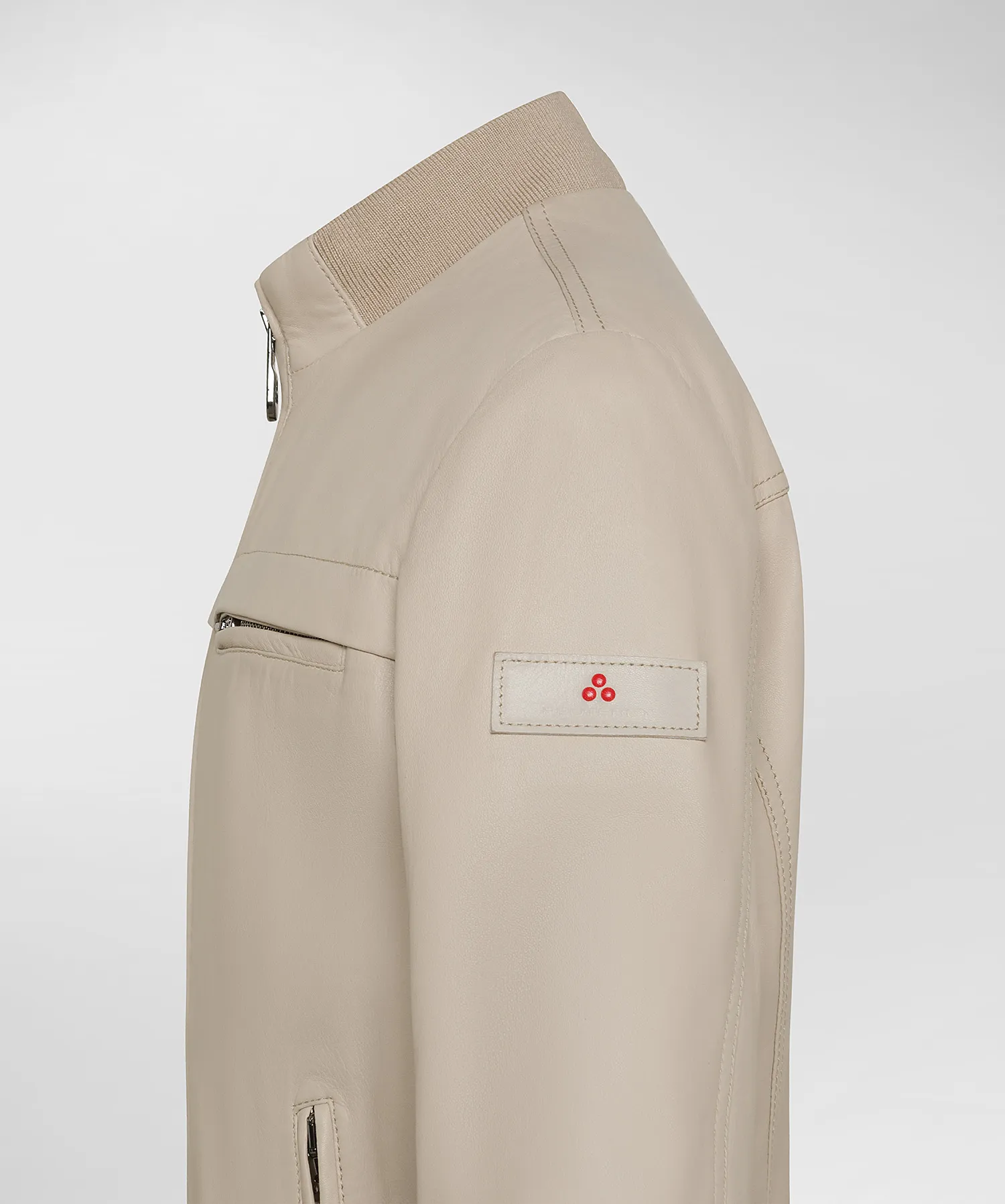Giacca bomber in pelle
