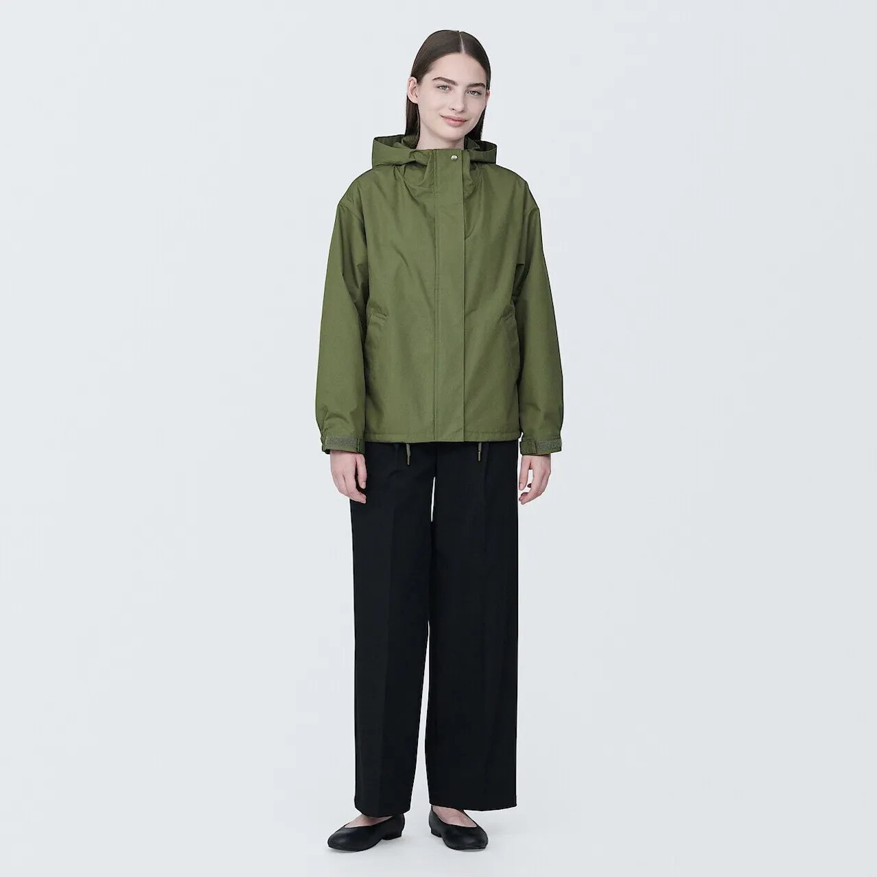 Giacca idrorepellente con cappuccio 24S