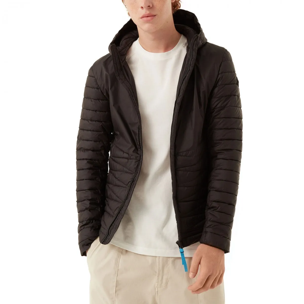 Giacca Recycled Essentials, Nero