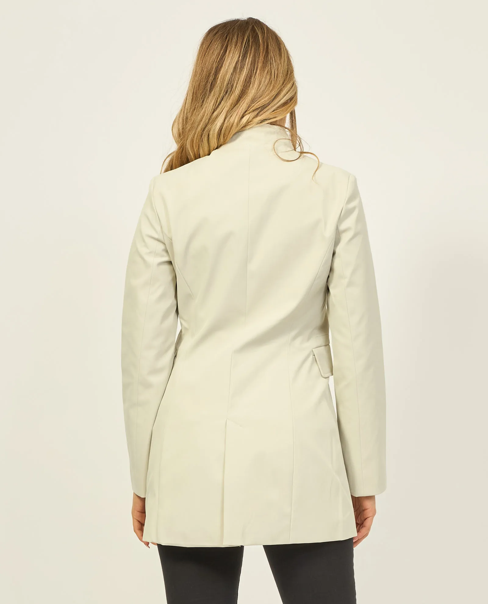 Giubbotto lungo Yes Zee con chiusura fullzip