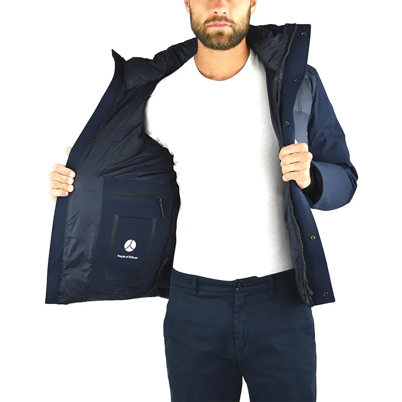 Giubbotto Piumino PEOPLE OF SHIBUYA Mata PM891 Blu