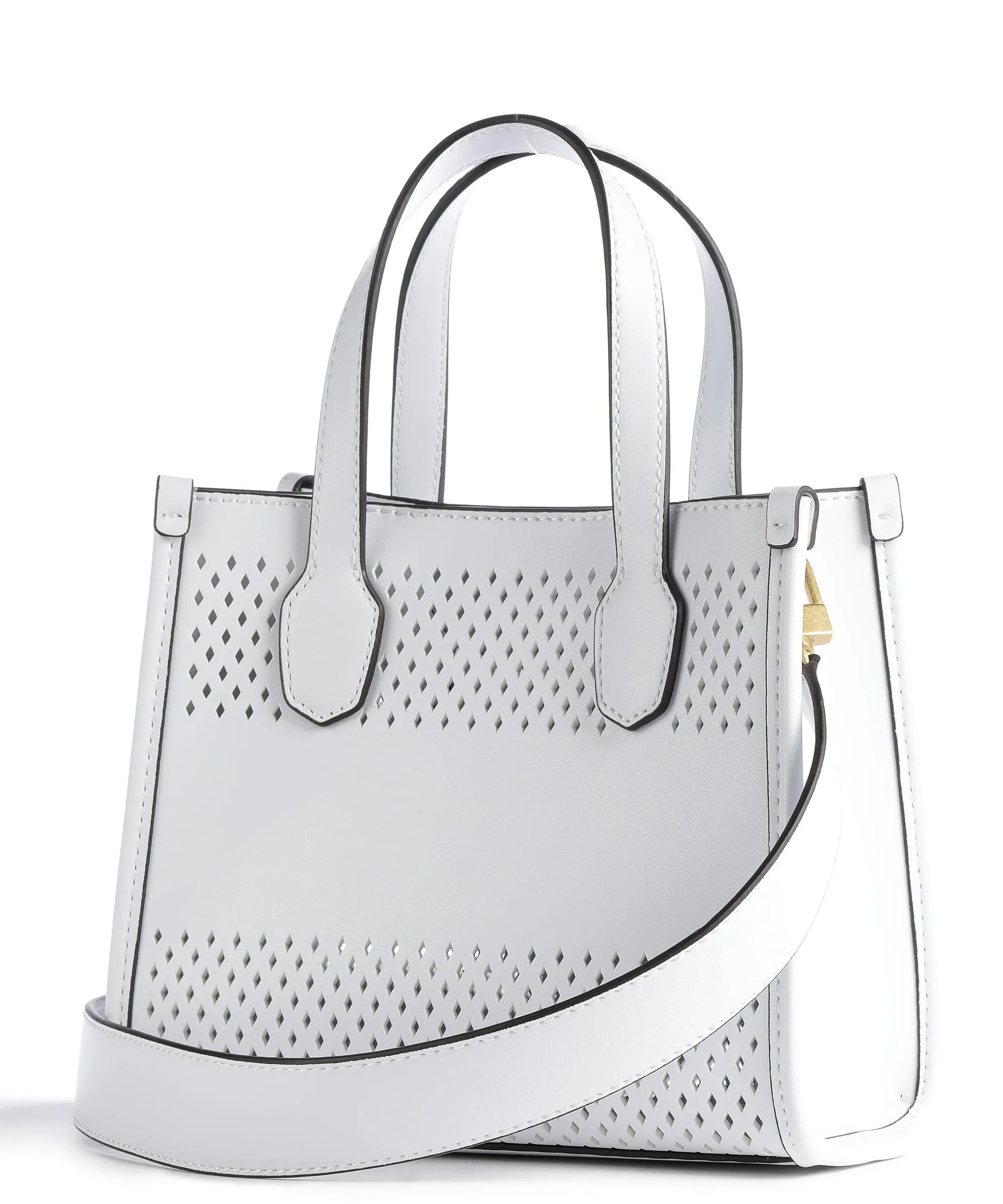  Guess Katey Borsa a mano pelle sintetica bianco  