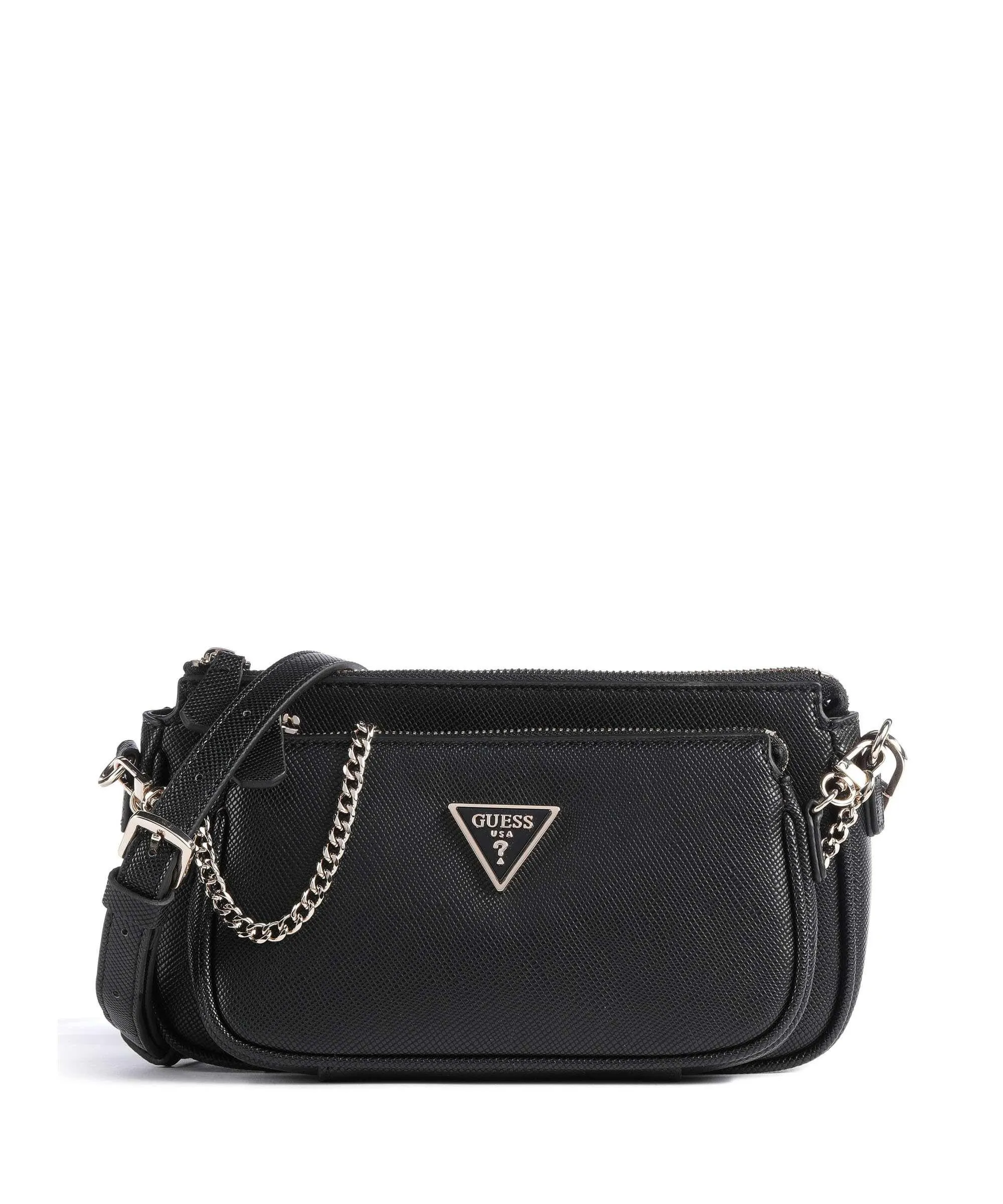  Guess Noelle Borsa a spalla pelle sintetica nero  