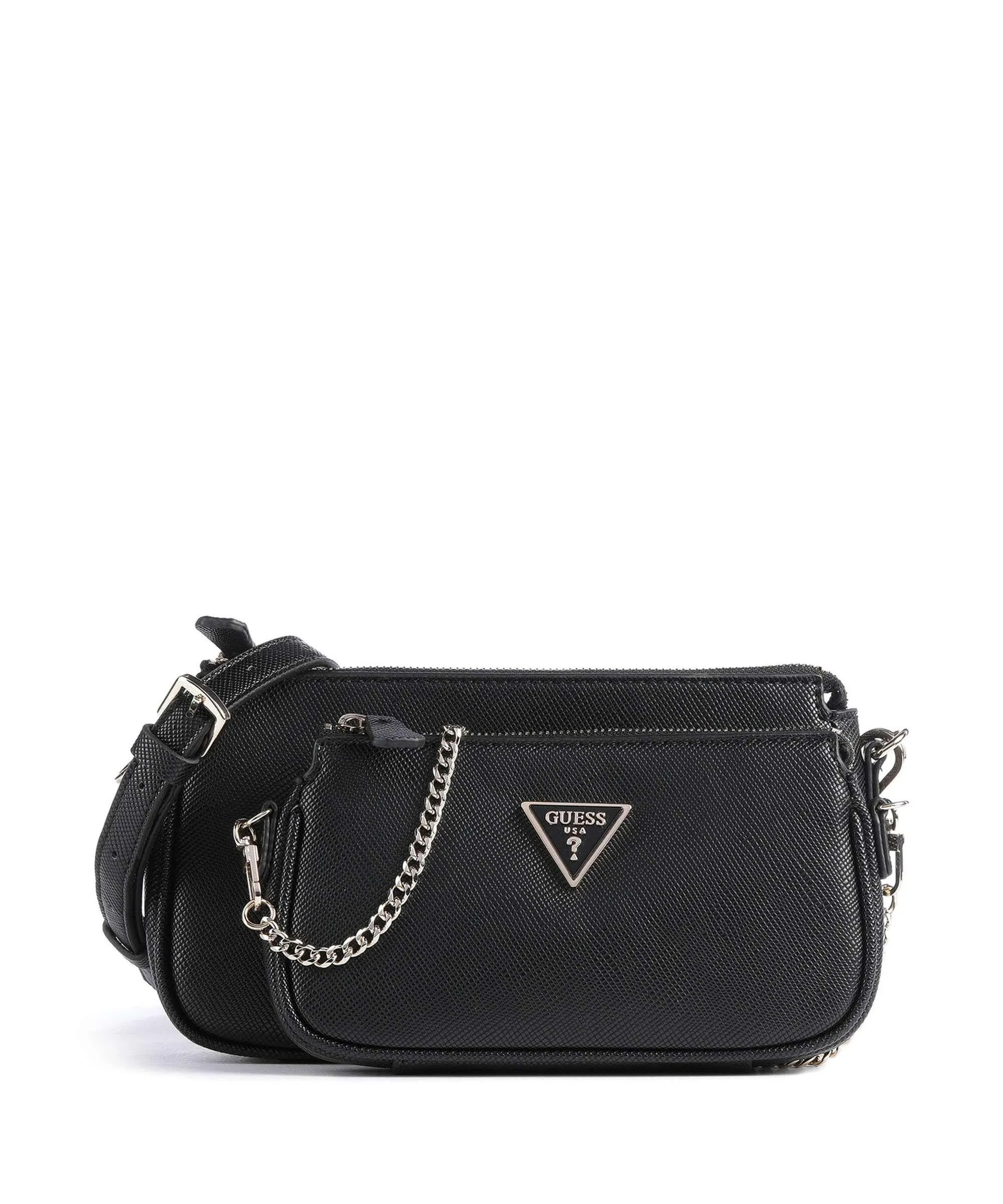  Guess Noelle Borsa a spalla pelle sintetica nero  