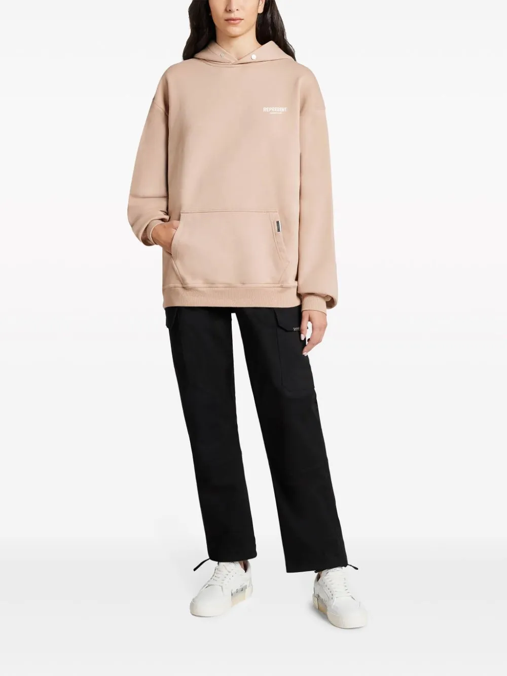 hoodie rosa cipria