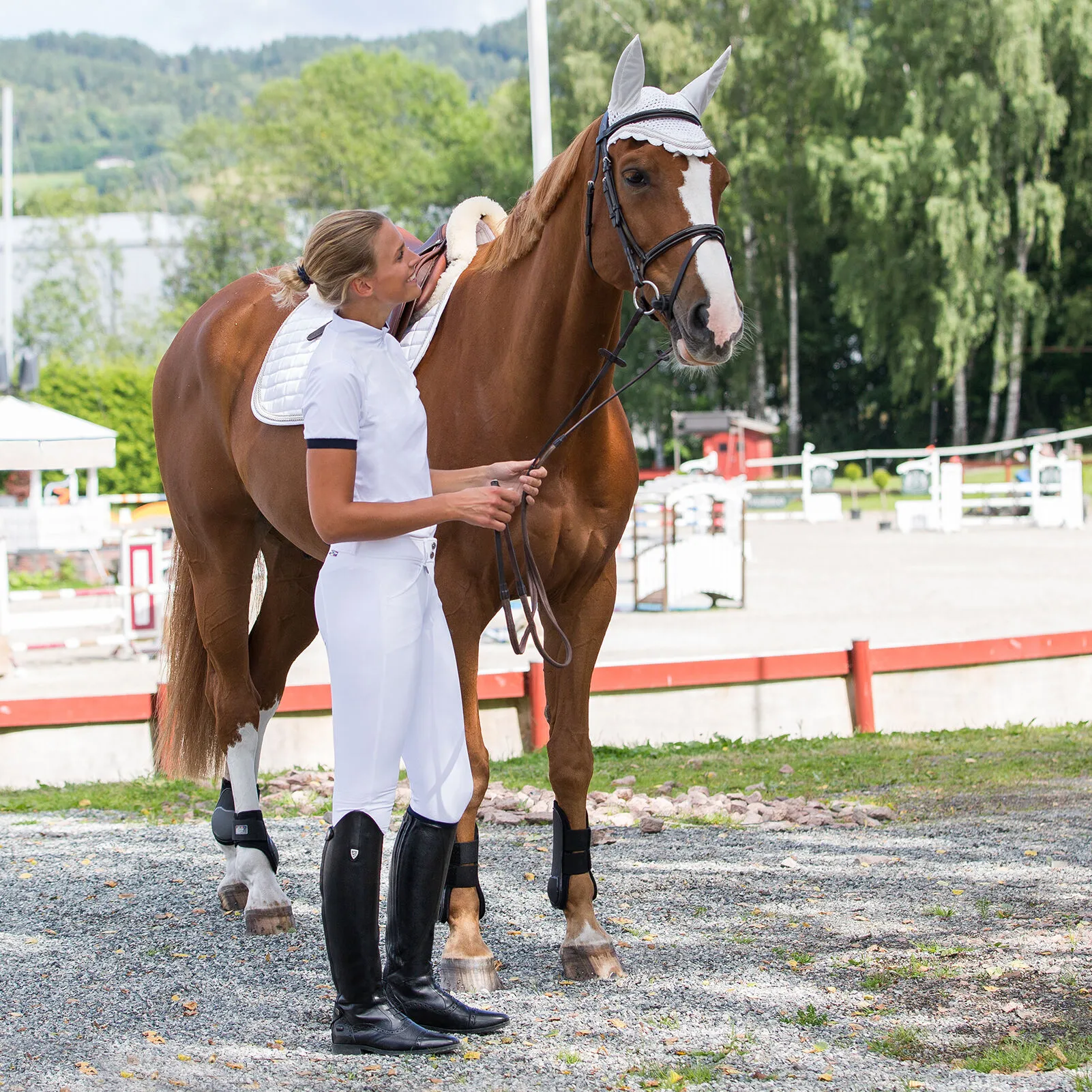 Horze Winslow Stivali alti in vera pelle