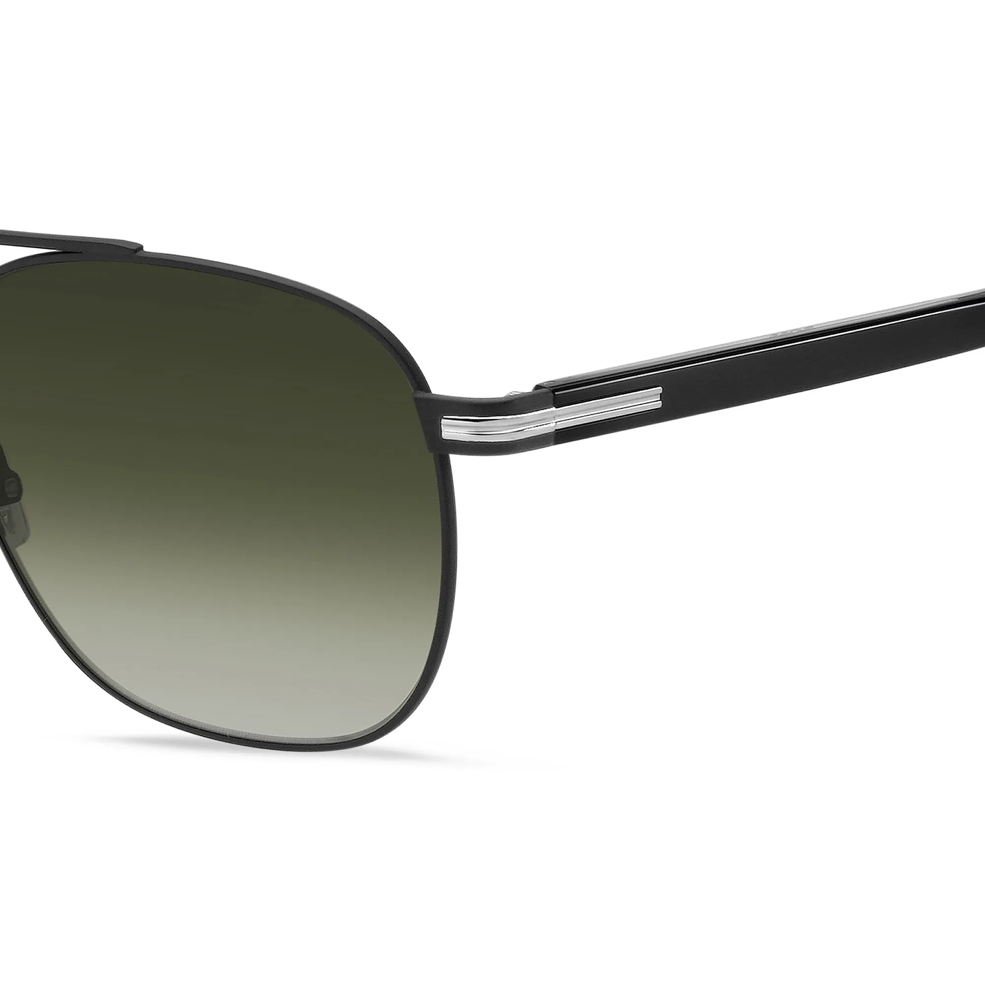   Hugo Boss 1723/S - K87 9K Argento Opaco Nero | Occhiale Da Sole Uomo 
