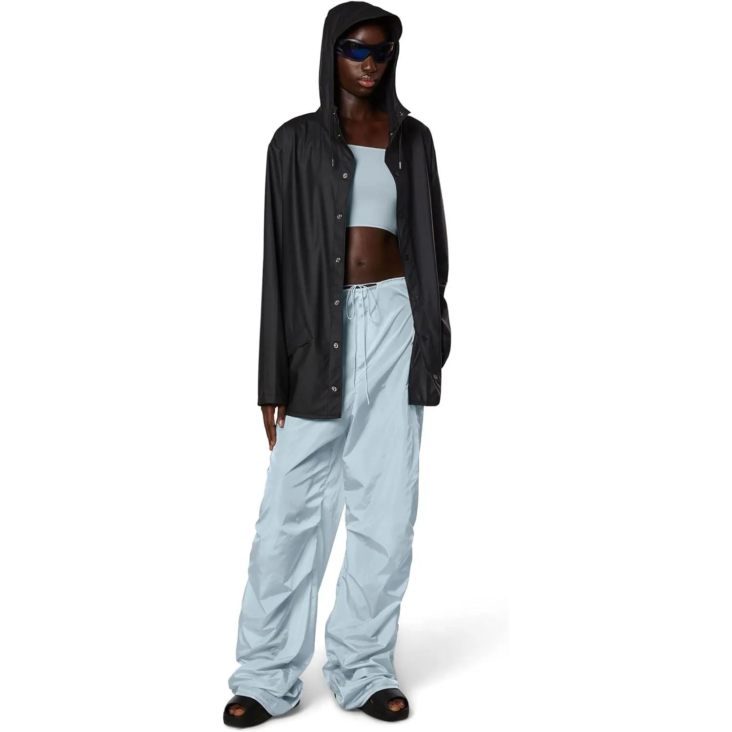 Impermeabile RAINS Unisex Nero