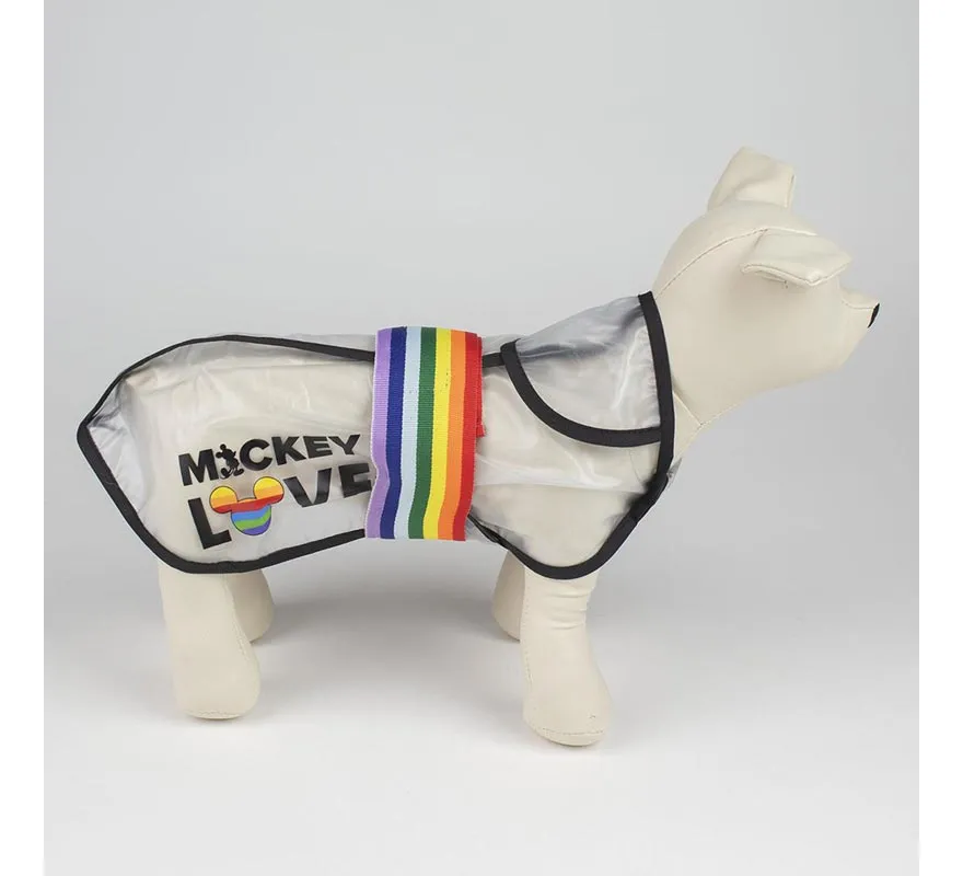 Impermeabile regolabile per cani Disney Pride