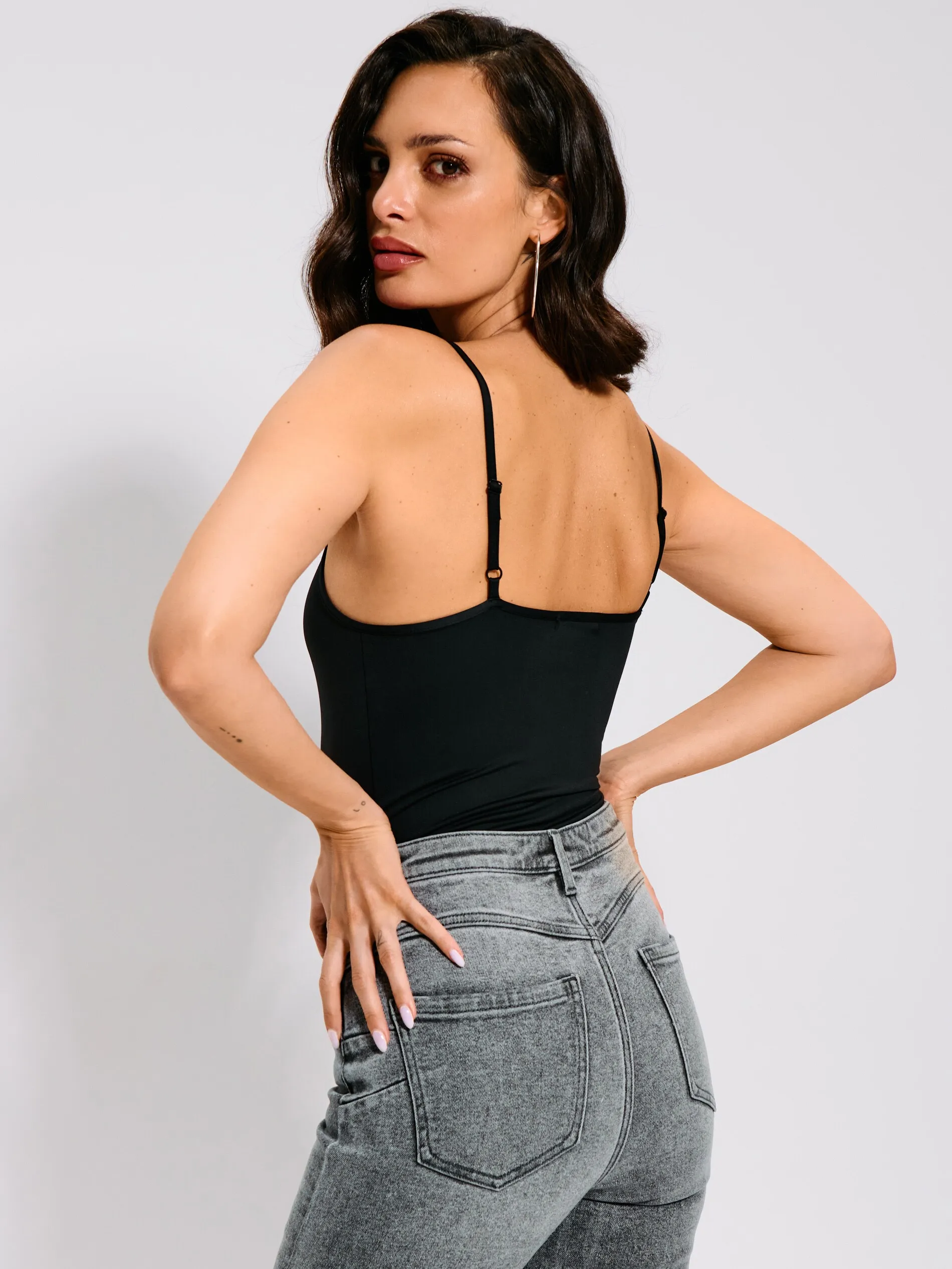 Jeans super skinny a vita alta