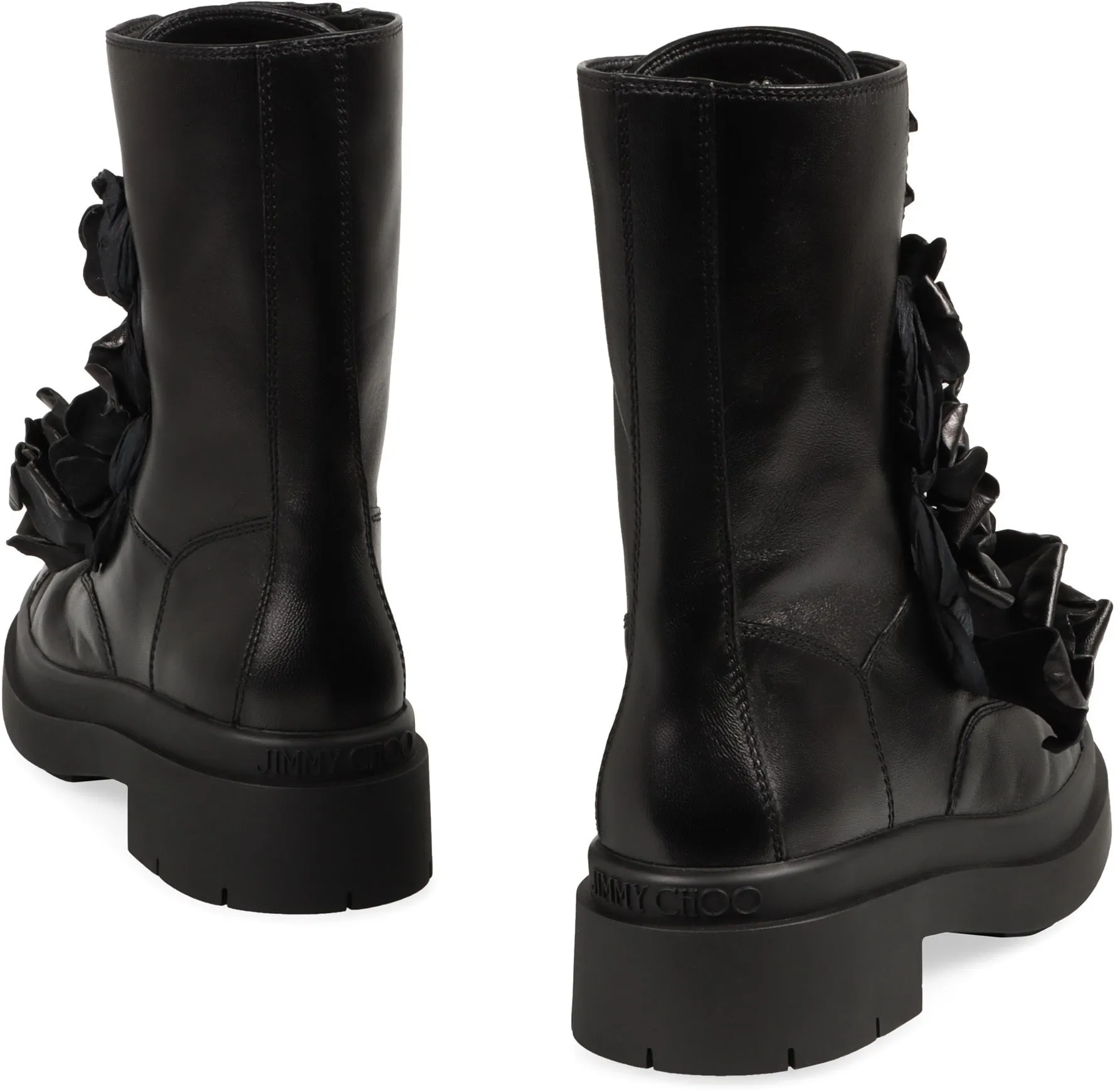 Jimmy Choo Stivali stringati Nari in pelle