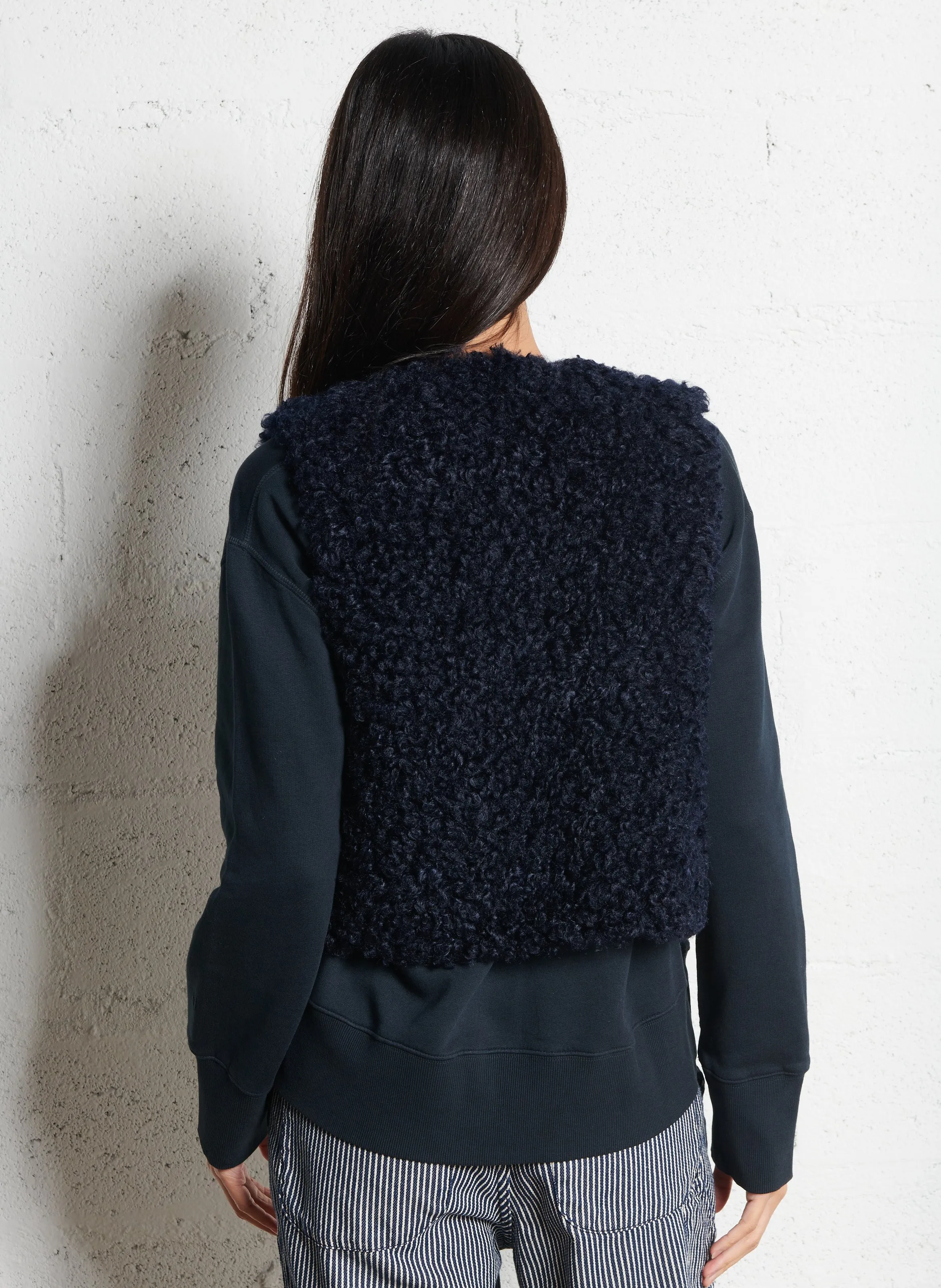  LAB DIP   BAILY POODLE - Giacca in pelliccia sintetica | Blu