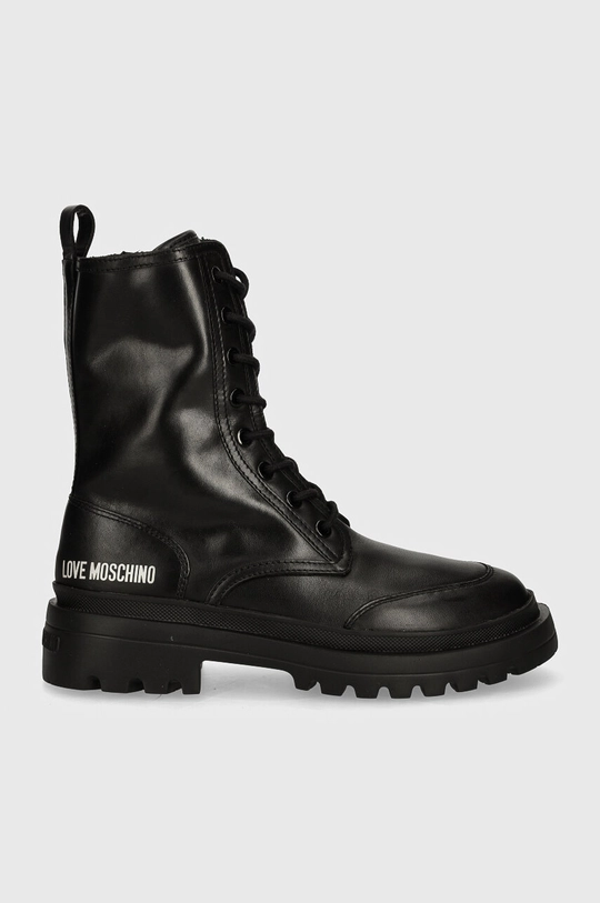 Love Moschino stivali da motociclista in pelle
