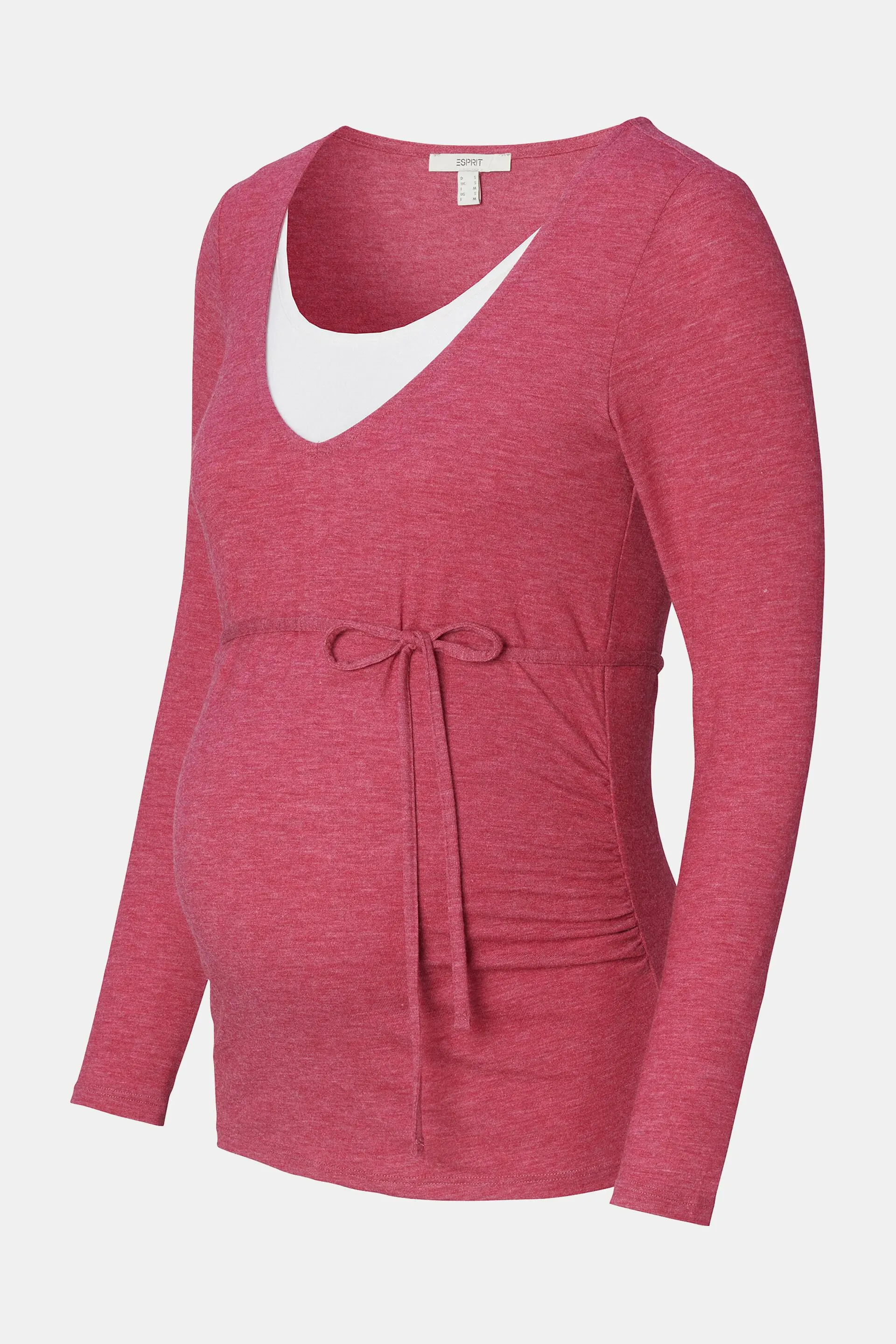 Maglia con scollo a V e maniche lunghe