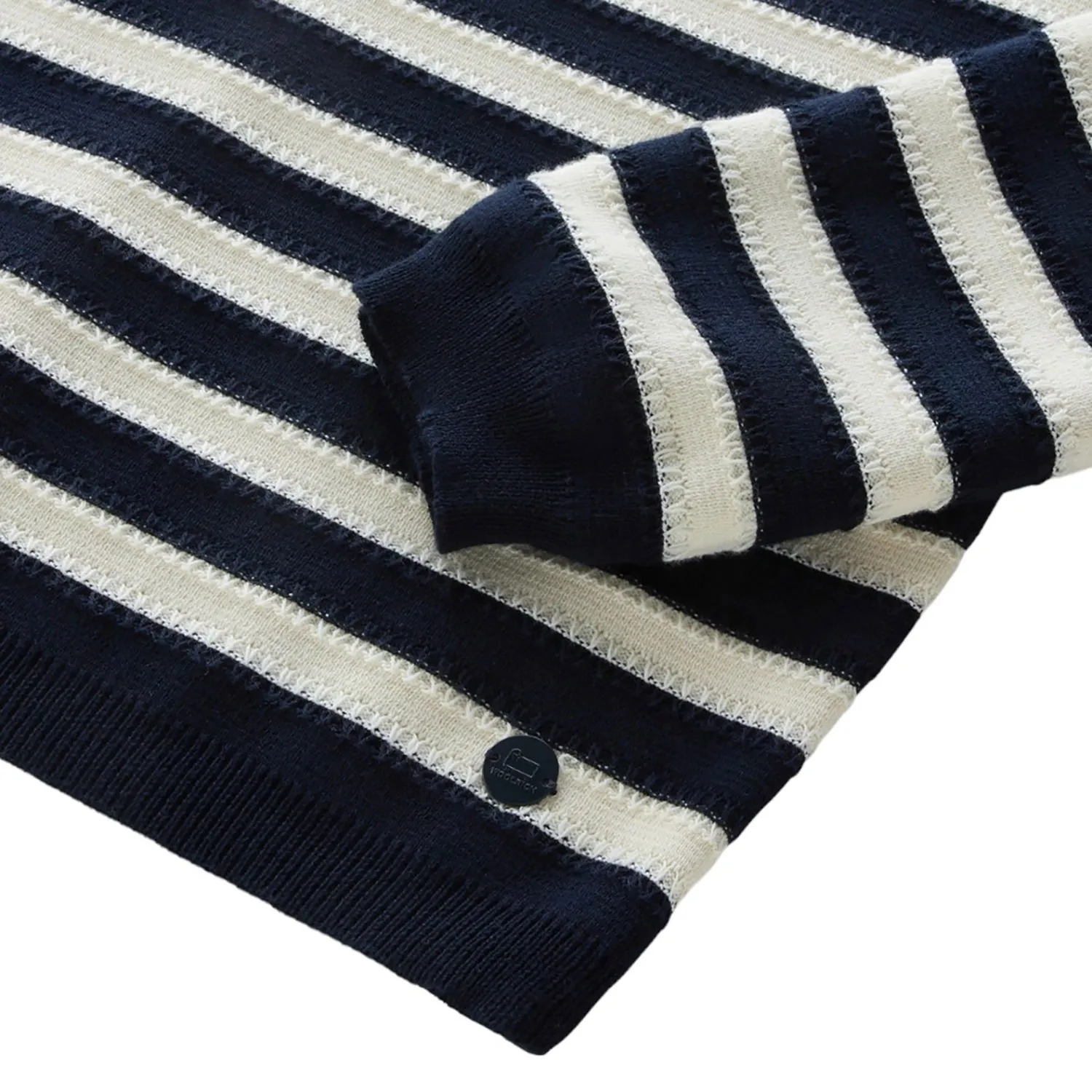 Maglia in puro cotone con scollo a barca
