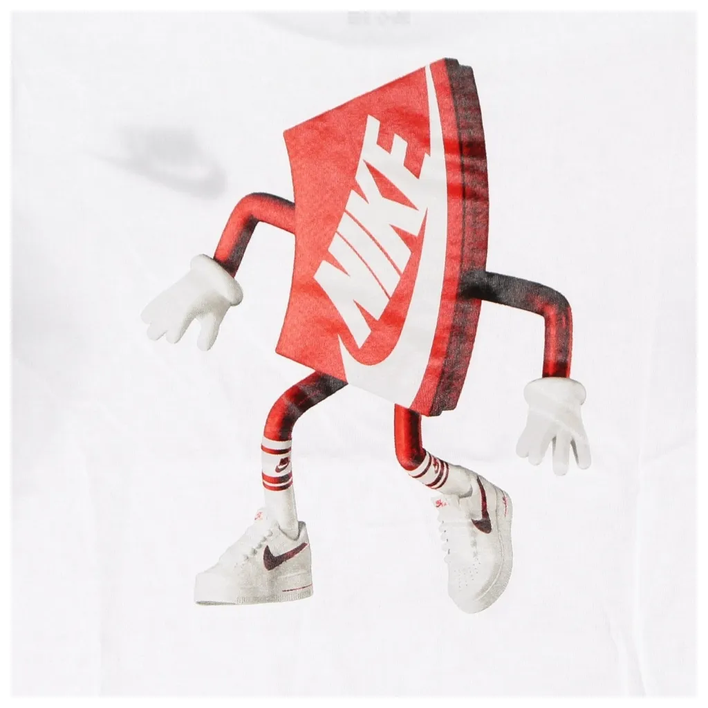 maglietta manica lunga bambino boxy dance l/s tee WHITE