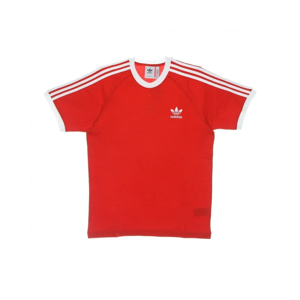 maglietta uomo 3-stripes tee VIVID RED