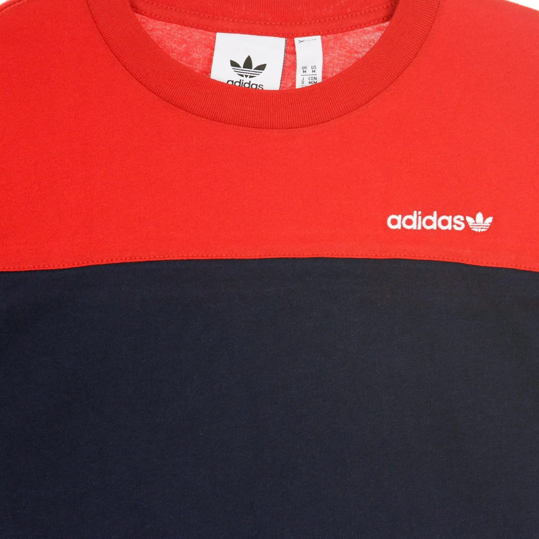 Maglietta Uomo Classics Tee Collegiate Navy/scarlet