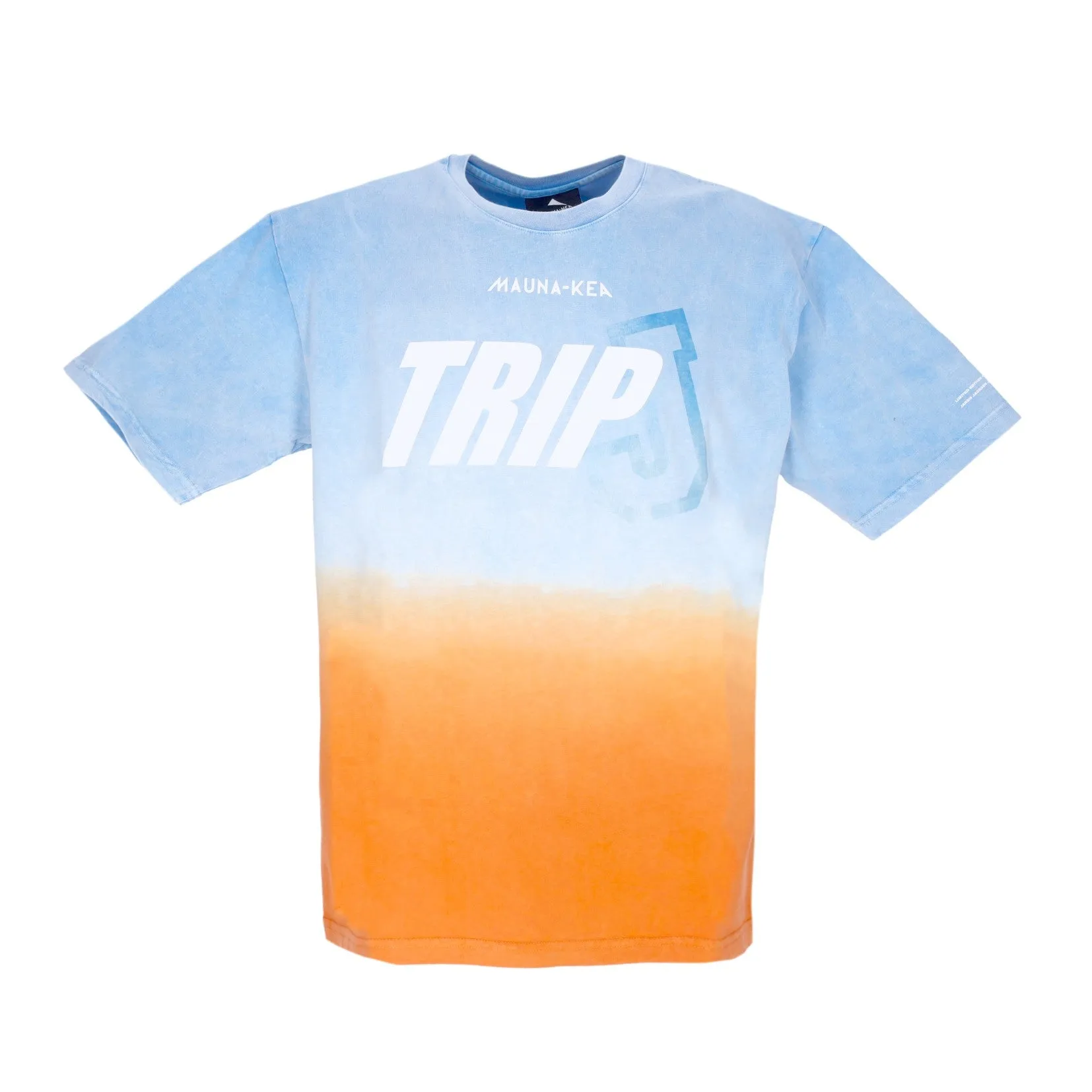 Maglietta Uomo Degrade' Tee X Triple J Cyan/orange