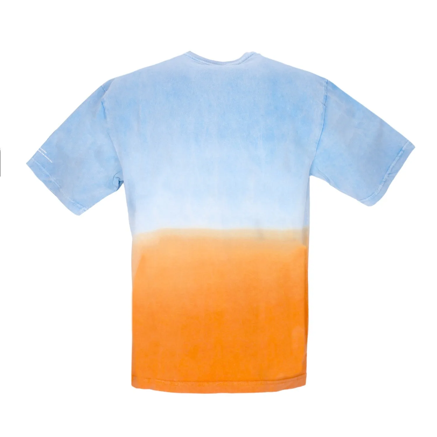 Maglietta Uomo Degrade' Tee X Triple J Cyan/orange