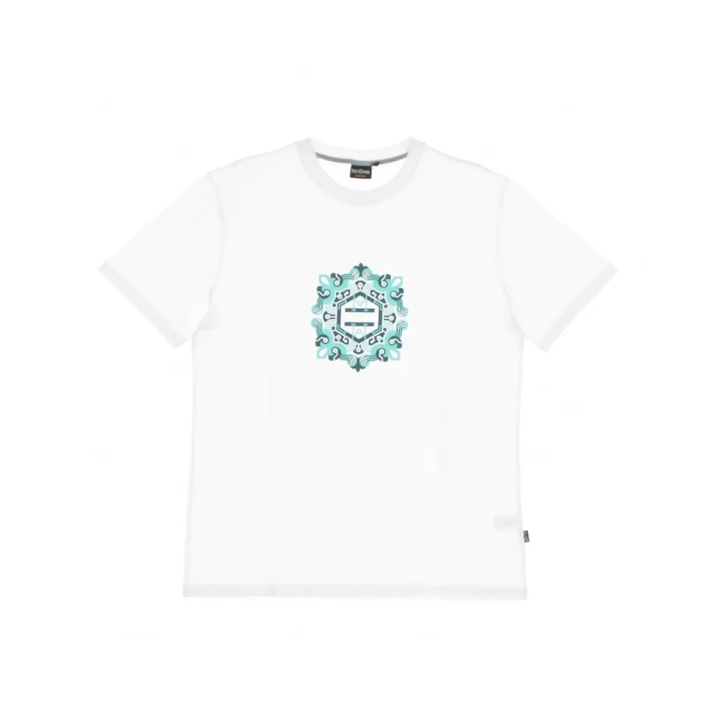 MAGLIETTA UOMO LOGO MAIOLICHE TEE WHITE/BLUE