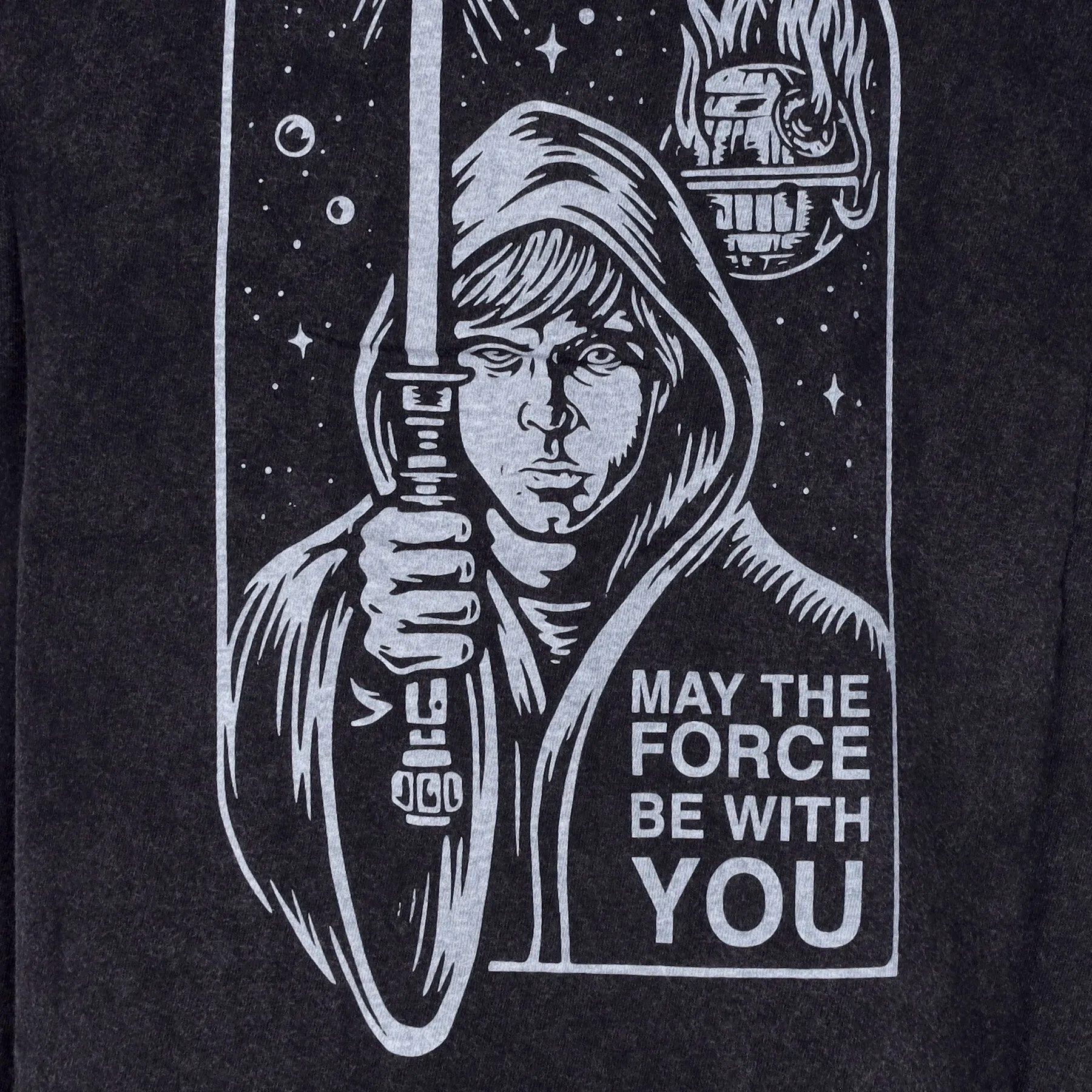 Maglietta Uomo Luke Tee X Star Wars Washed Black