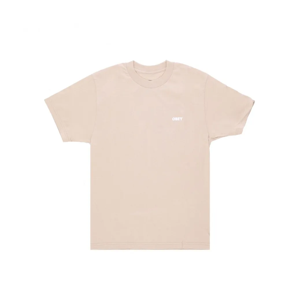 maglietta uomo obey 2 classic tee SAND