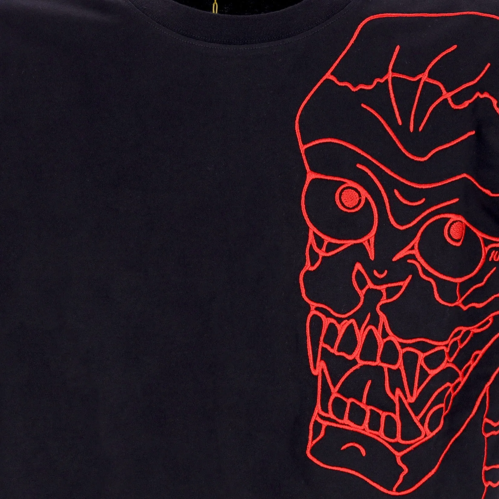 Maglietta Uomo Skull Tee Black/red