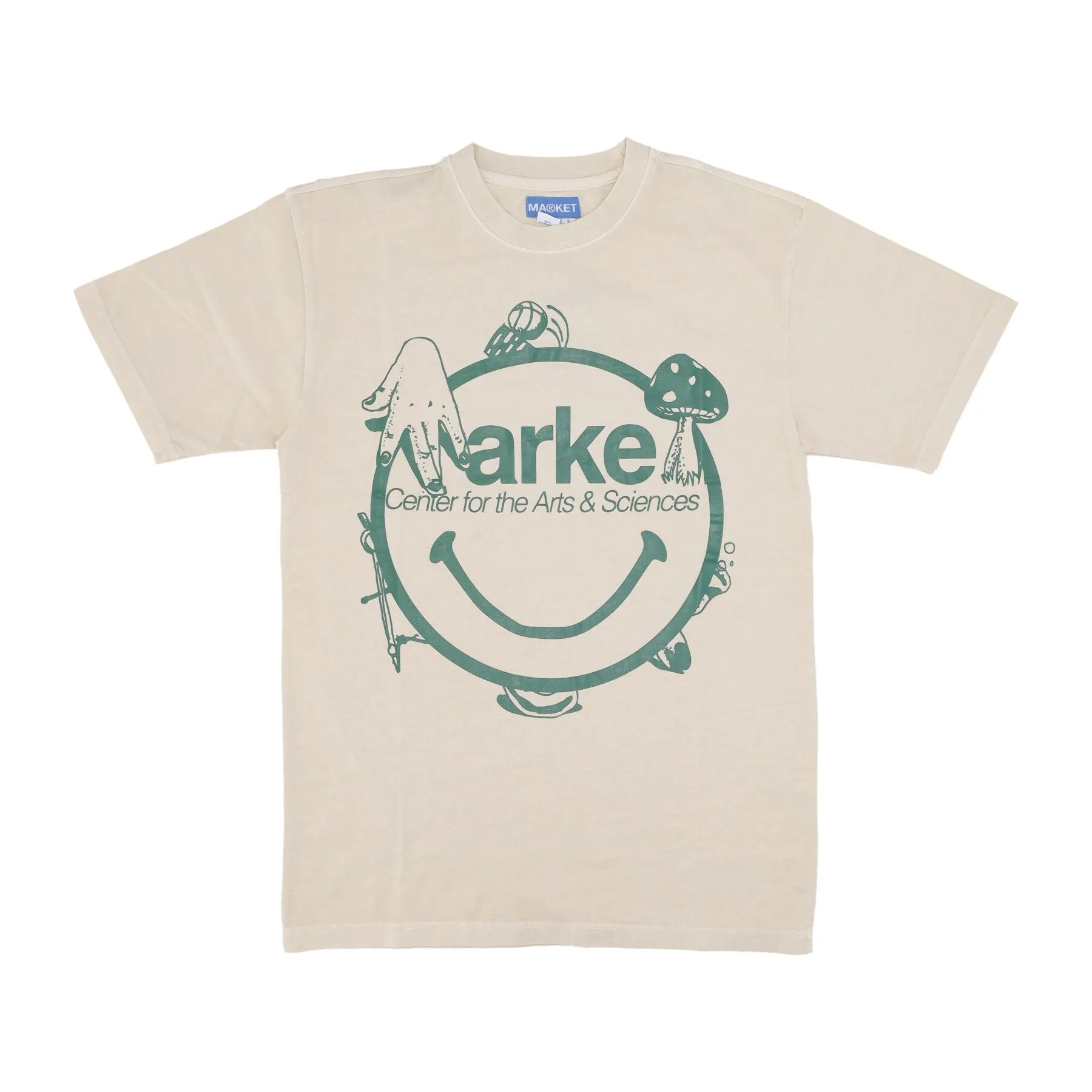 Maglietta Uomo Smiley Arts & Sciences Tee Sand