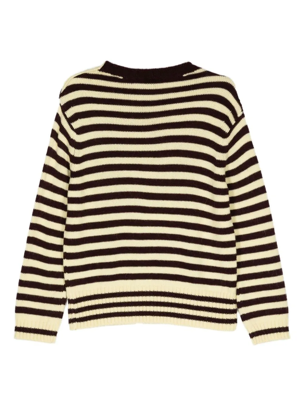 Maglione a strisce con miscela di lana Alysi