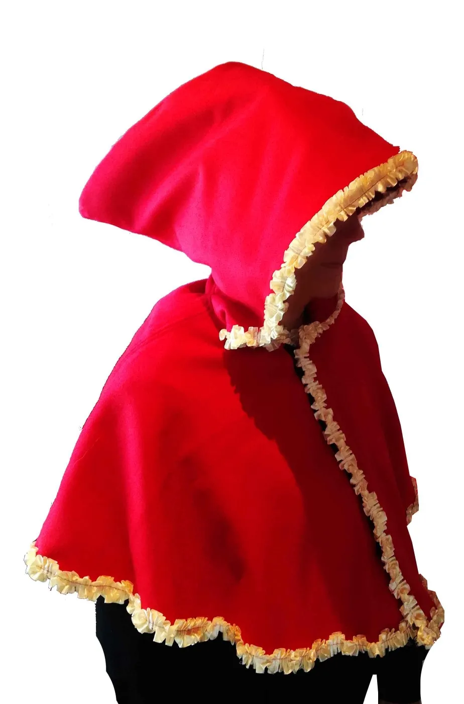 Mantella o Mantellina da cappuccetto rosso o babba natale sartoriale