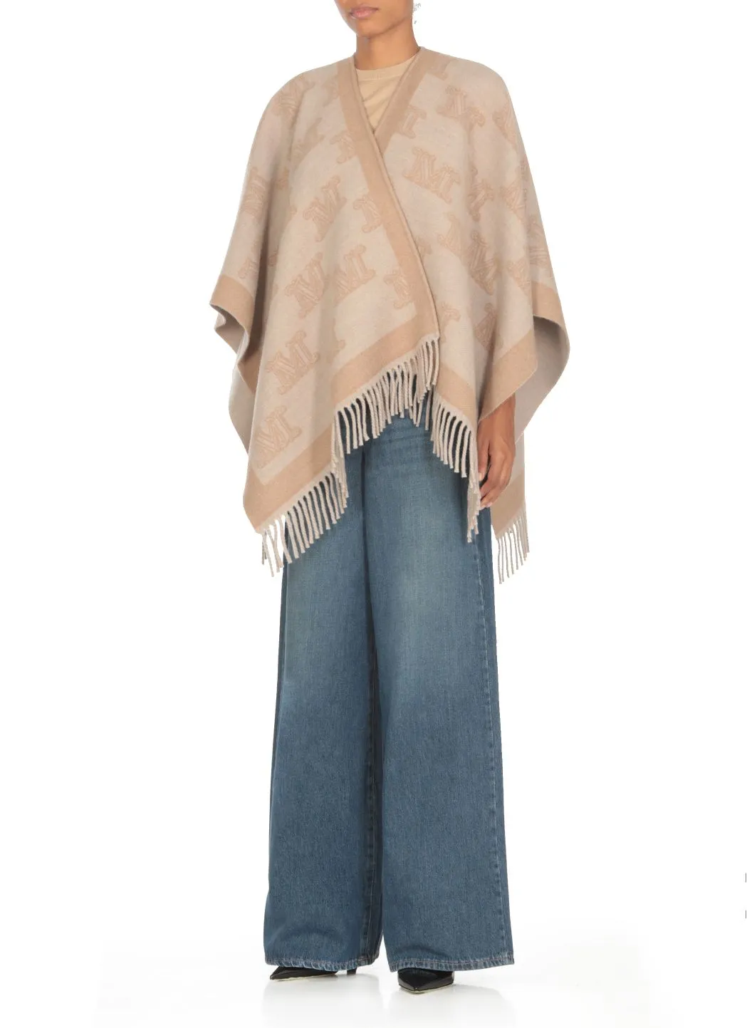  Max Mara Studio Mantella con monogramma 