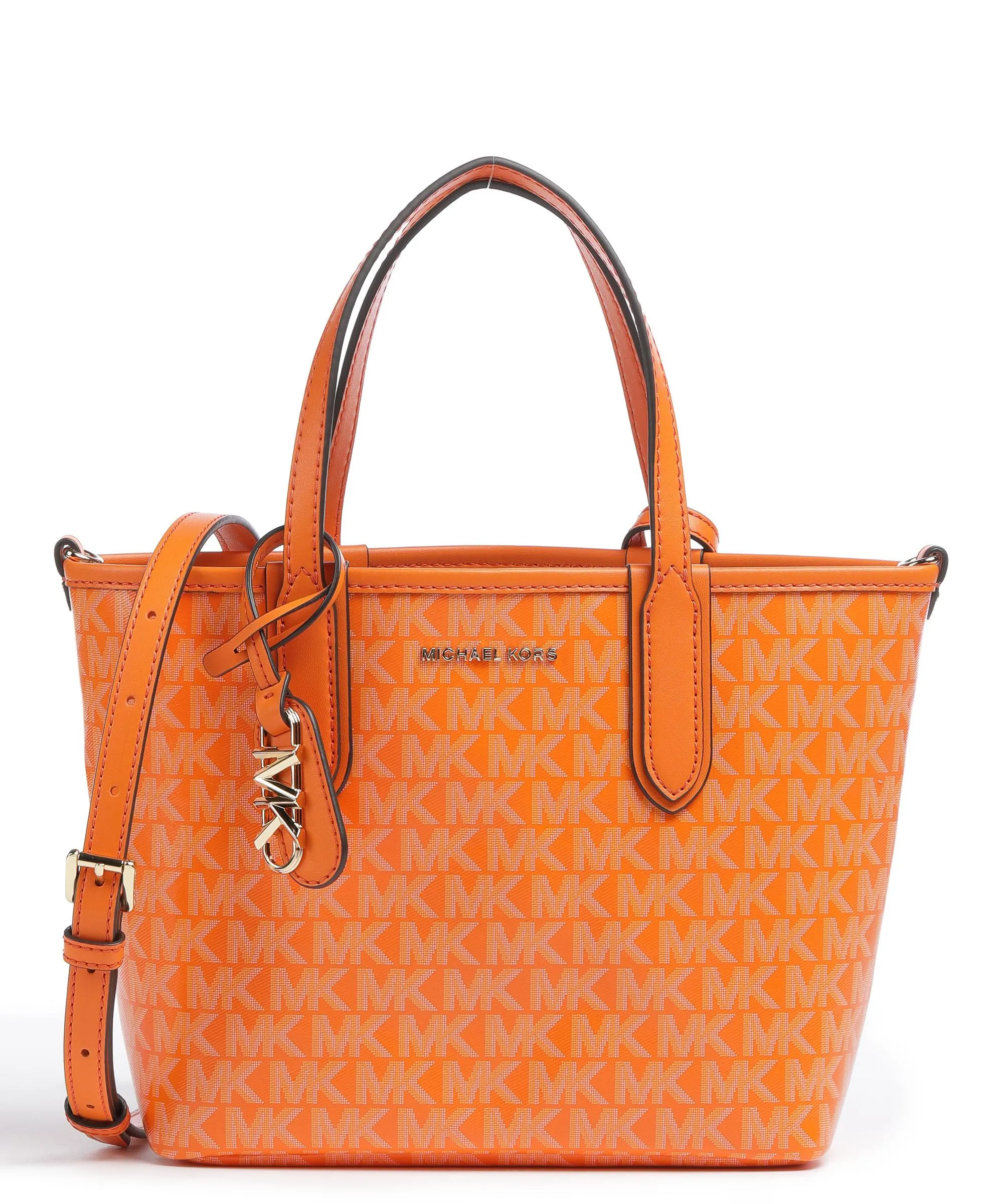  Michael Kors Eliza Borsa a mano plastica arancio  