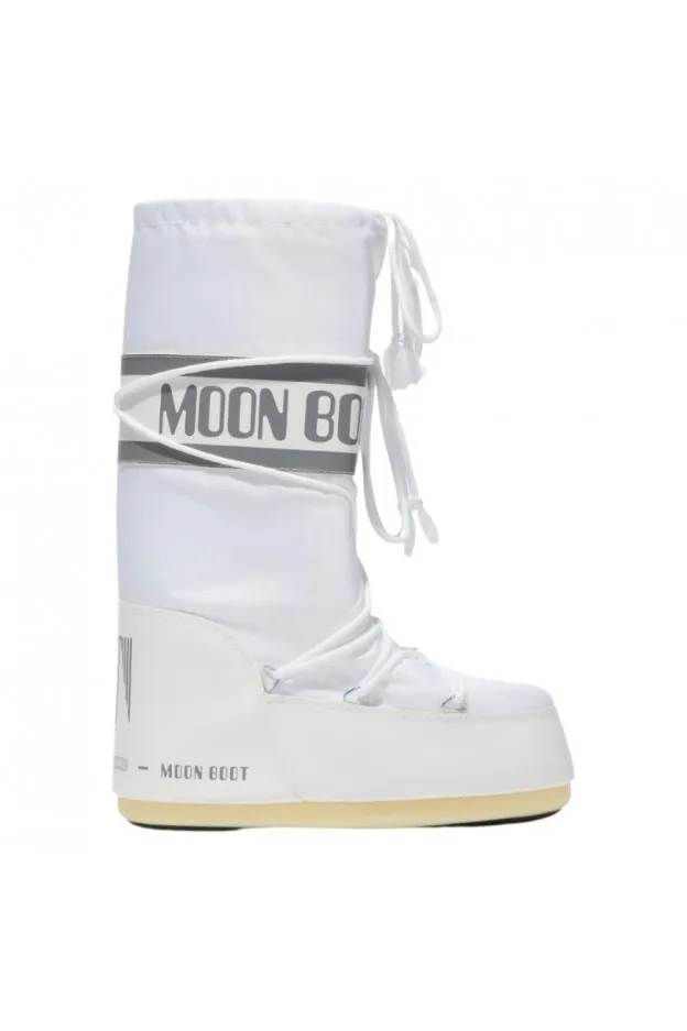 Moon Boot Icon Nylon White