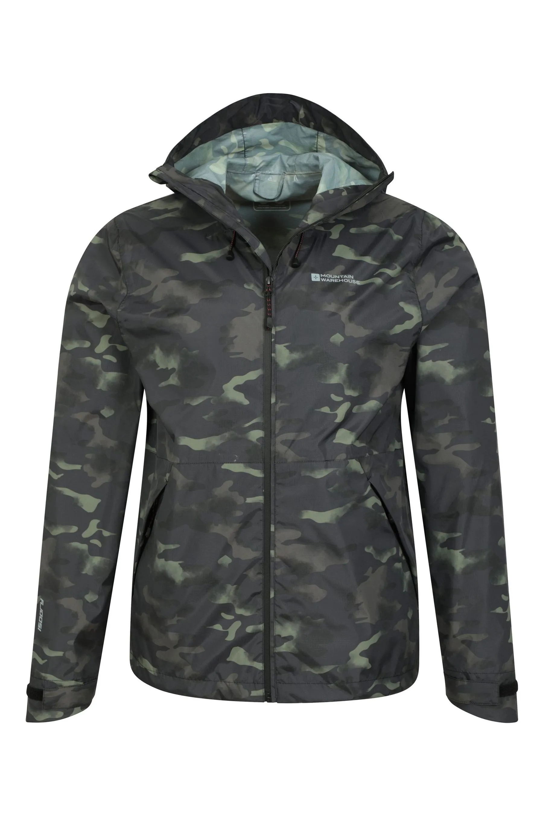 Mountain Warehouse Uomo - Swerve - Giacca a vento impermeabile con stampa