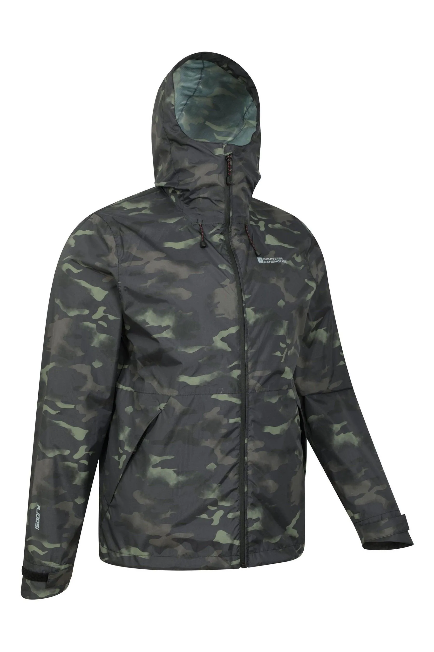 Mountain Warehouse Uomo - Swerve - Giacca a vento impermeabile con stampa