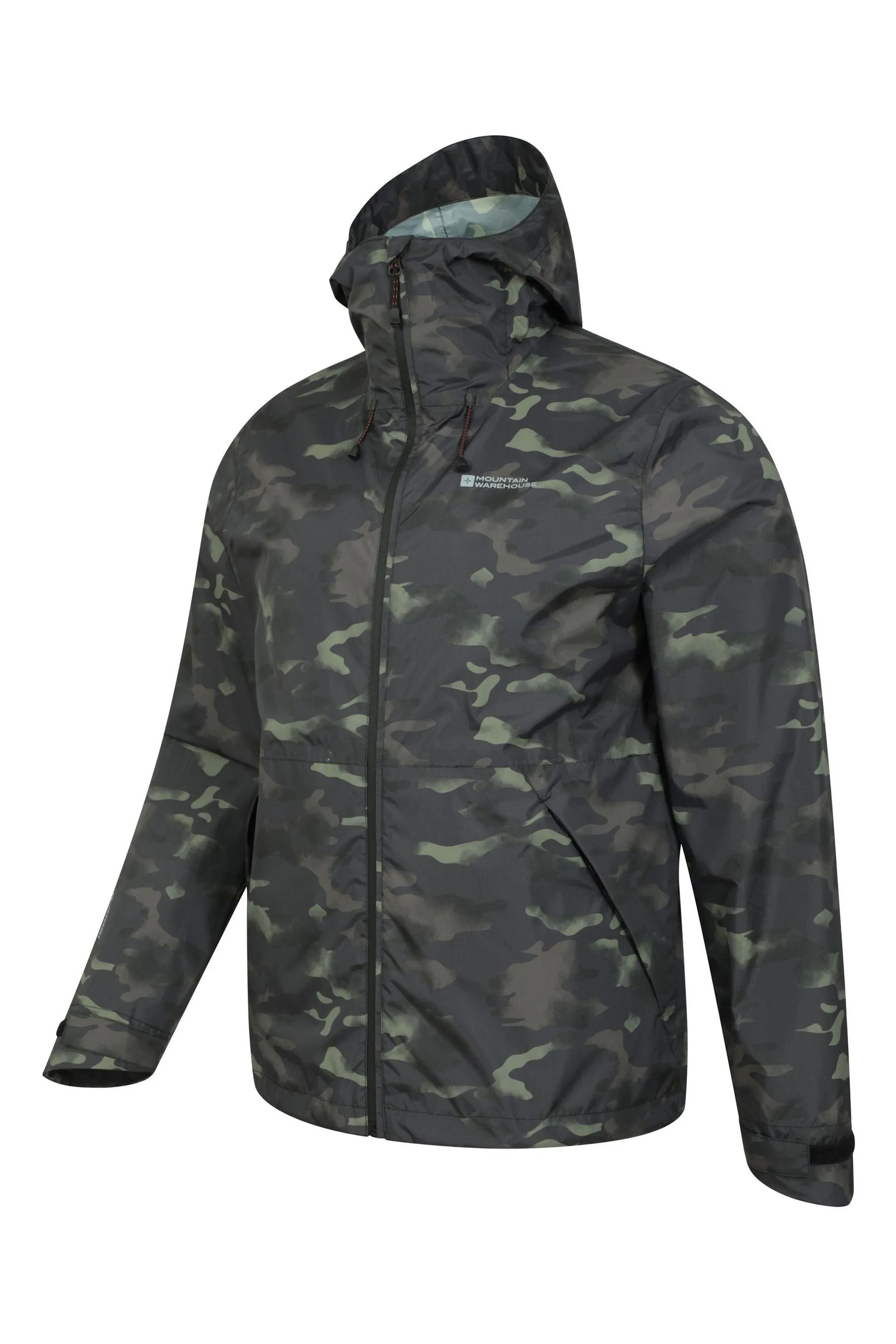 Mountain Warehouse Uomo - Swerve - Giacca a vento impermeabile con stampa