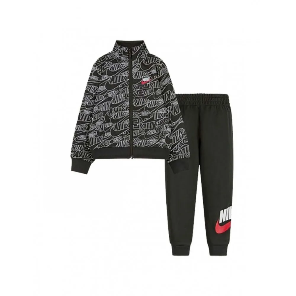 NIKE TUTA ESENTIALS COMPLETO - BAMBINO - NERO - 66J216-023