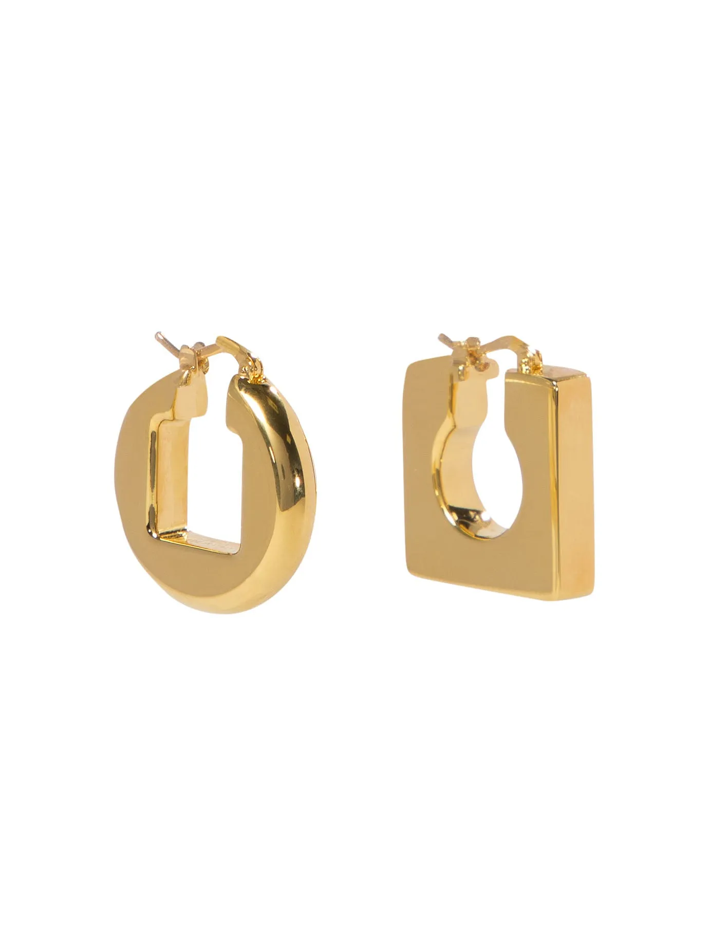 Orecchini di Jacquemus Les Boucles Rond Carré