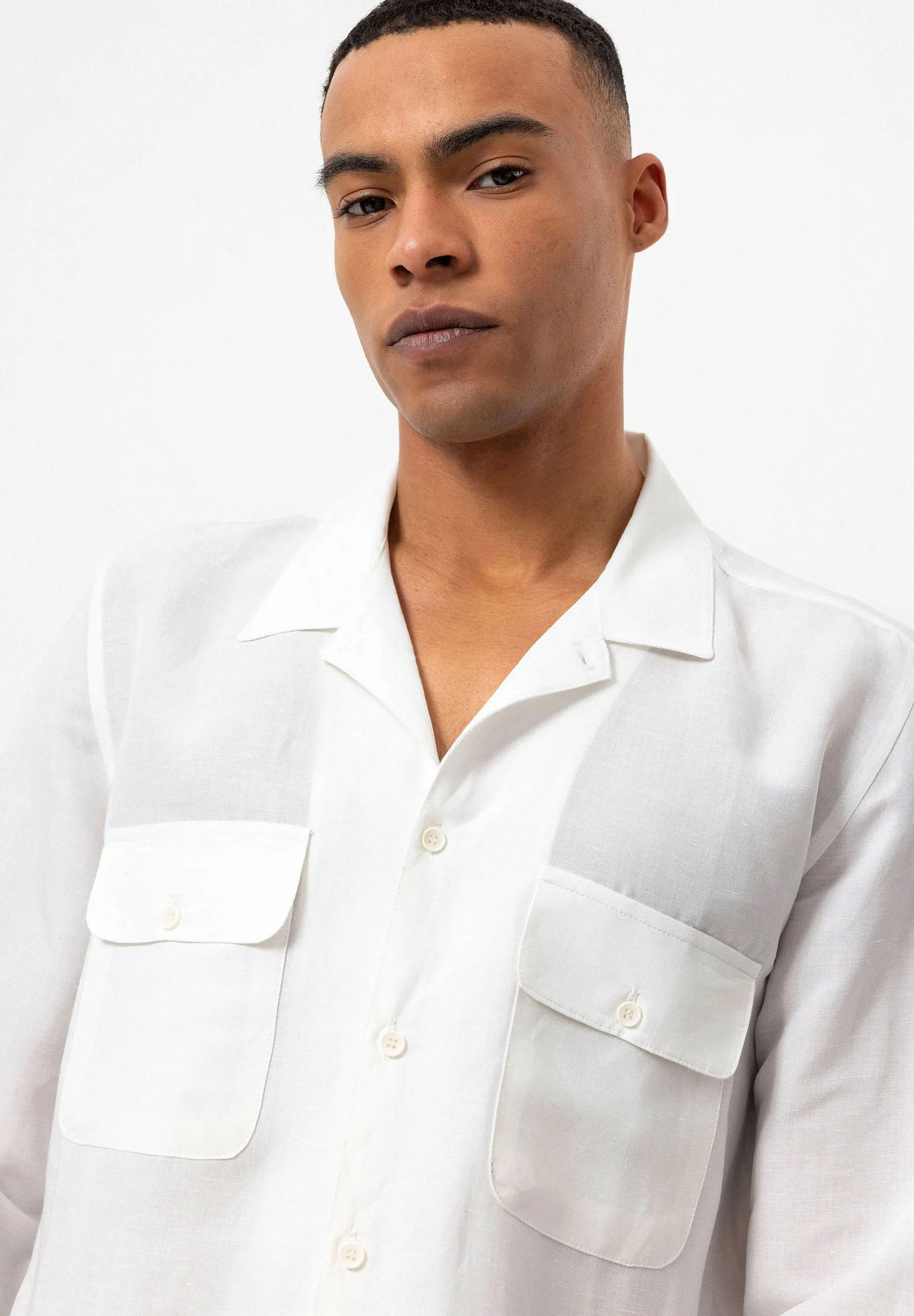 PANAMA - LONG SLEEVE - LAPEL COLLAR - Camicia