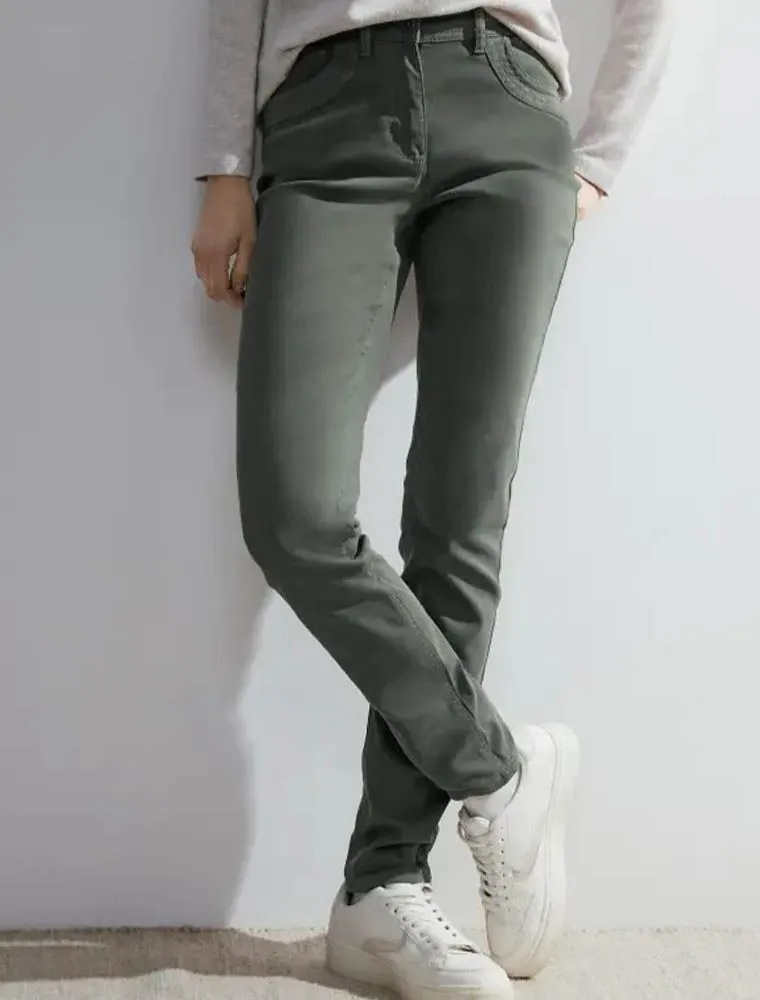 Pantalone Curvy Cecil - Kaki