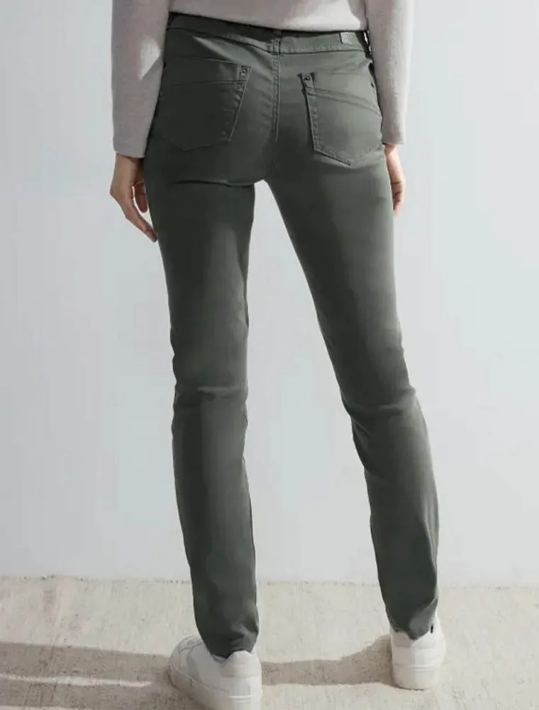 Pantalone Curvy Cecil - Kaki